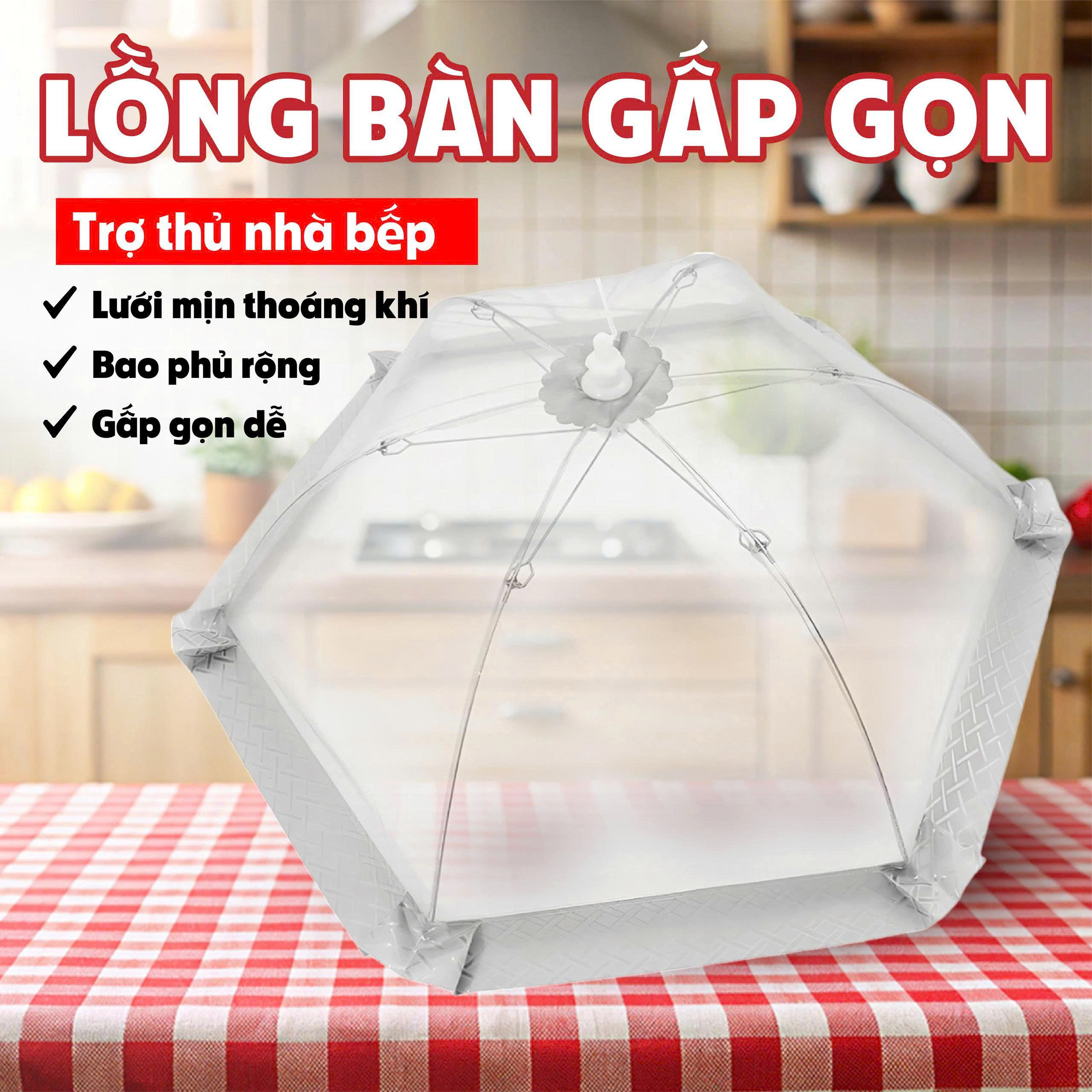 LỒNG BÀN GẤP GỌN