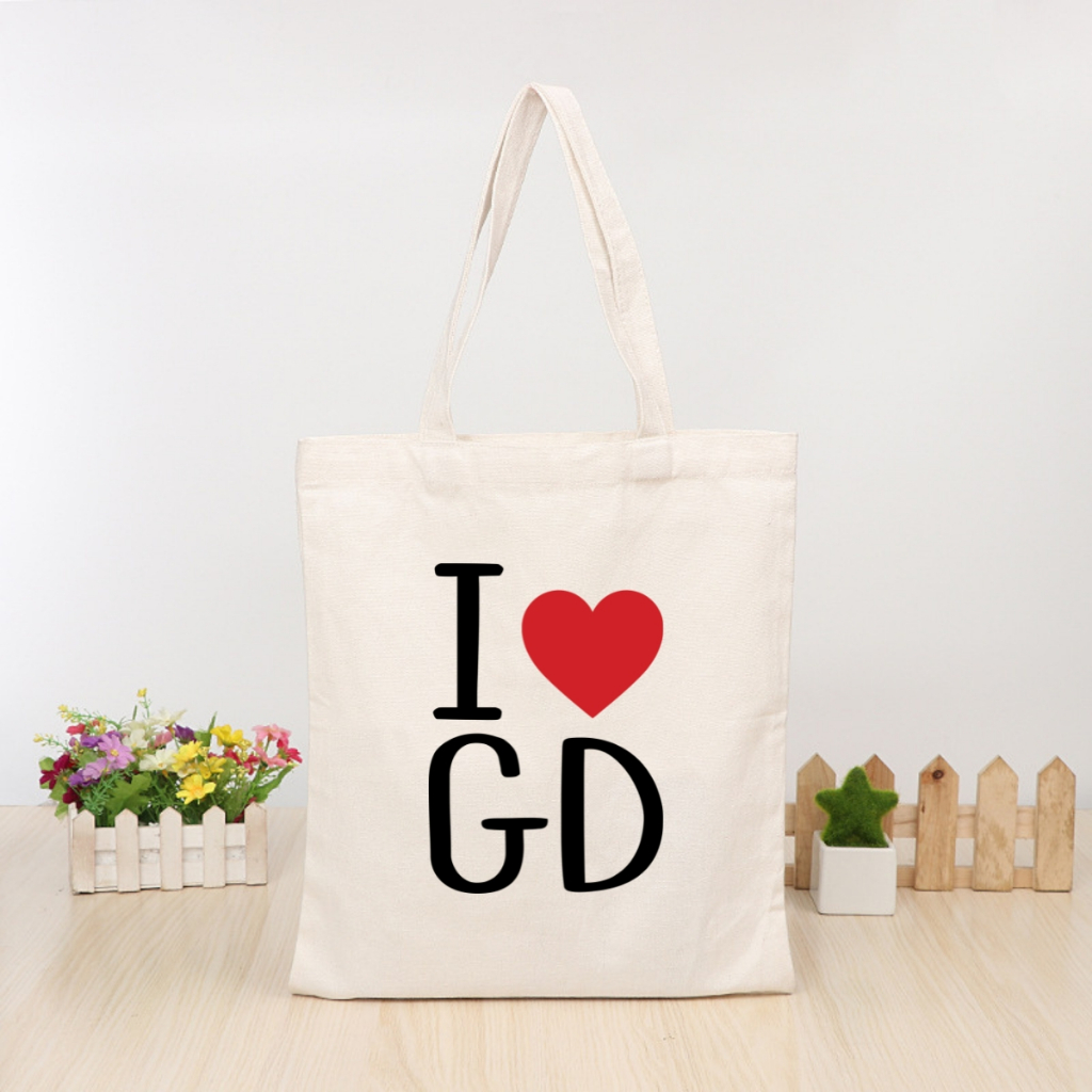 Túi Tote hình G-Dragon - Túi vải canvas có túi phụ và khoá kéo đựng vừa A4 và laptop (33x37cm) - TOTE24_thumbnail_9