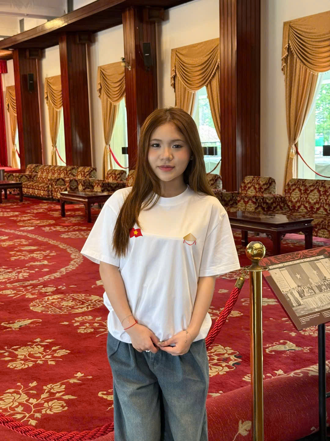 Áo thun Việt Nam tôi yêu form rộng 2212 Miucho cổ tròn vải cotton 4c 220gsm thoáng mát in mix_thumbnail_2