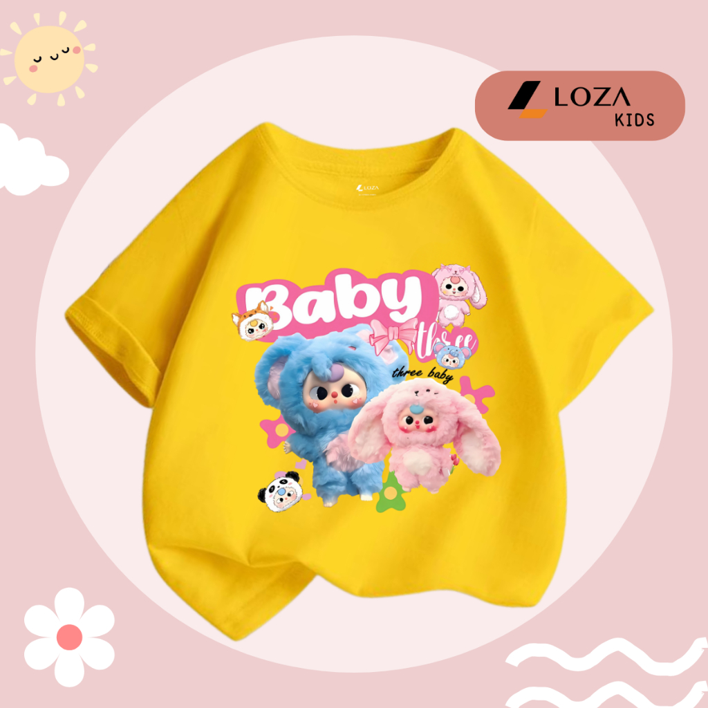 Áo phông Baby Three cho bé gái - Áo phông trẻ em Loza Kids - CA003_thumbnail_14