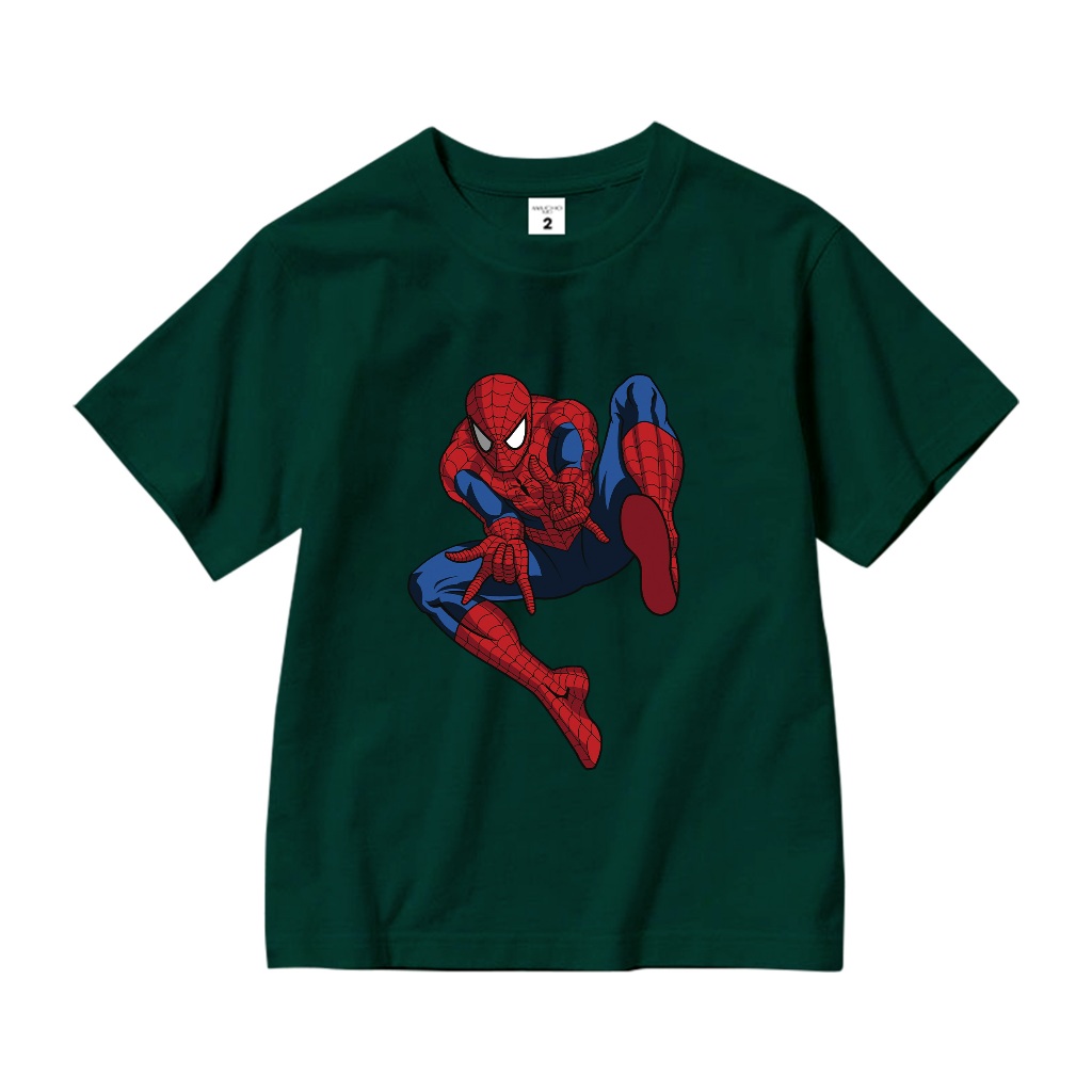 Áo thun SpiderMan bé trai form rộng AED637 Miucho Kid 100% vải cotton thoáng mát basic_thumbnail_10
