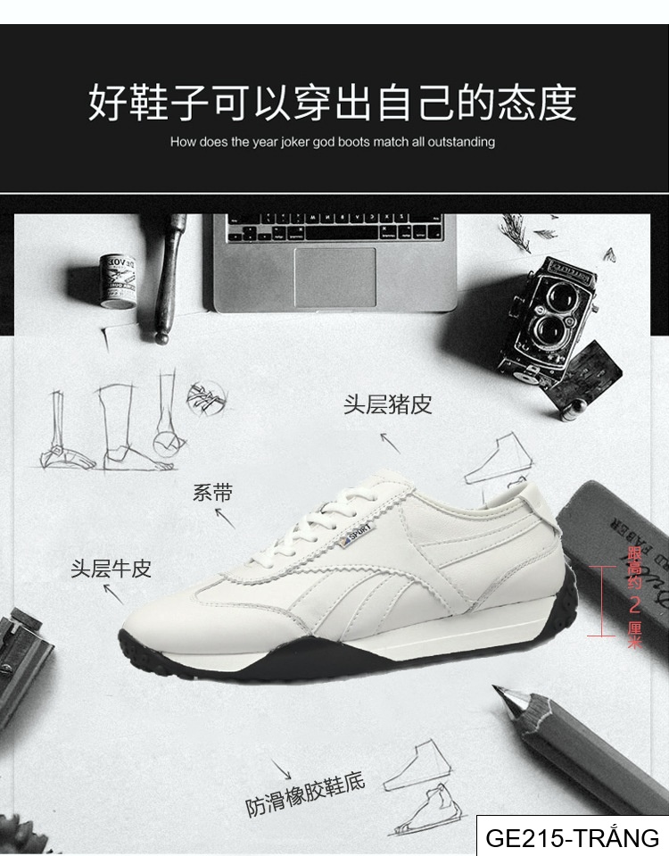 GE215 - Giày thường dành cho nam giới, giày thể thao da thật, giày nam hợp thời trang, giày nam phong cách Hàn Quốc da bò lớp đầu tiên, giày nam châu Âu_thumbnail_8