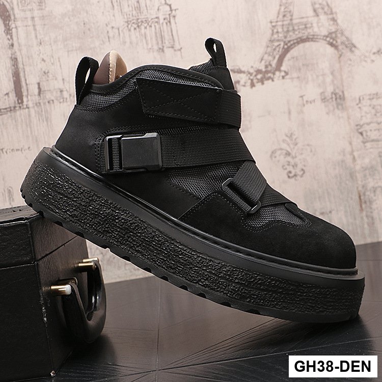 GH38 - Giày bốt nam cổ cao ấm áp Velcro_thumbnail_5