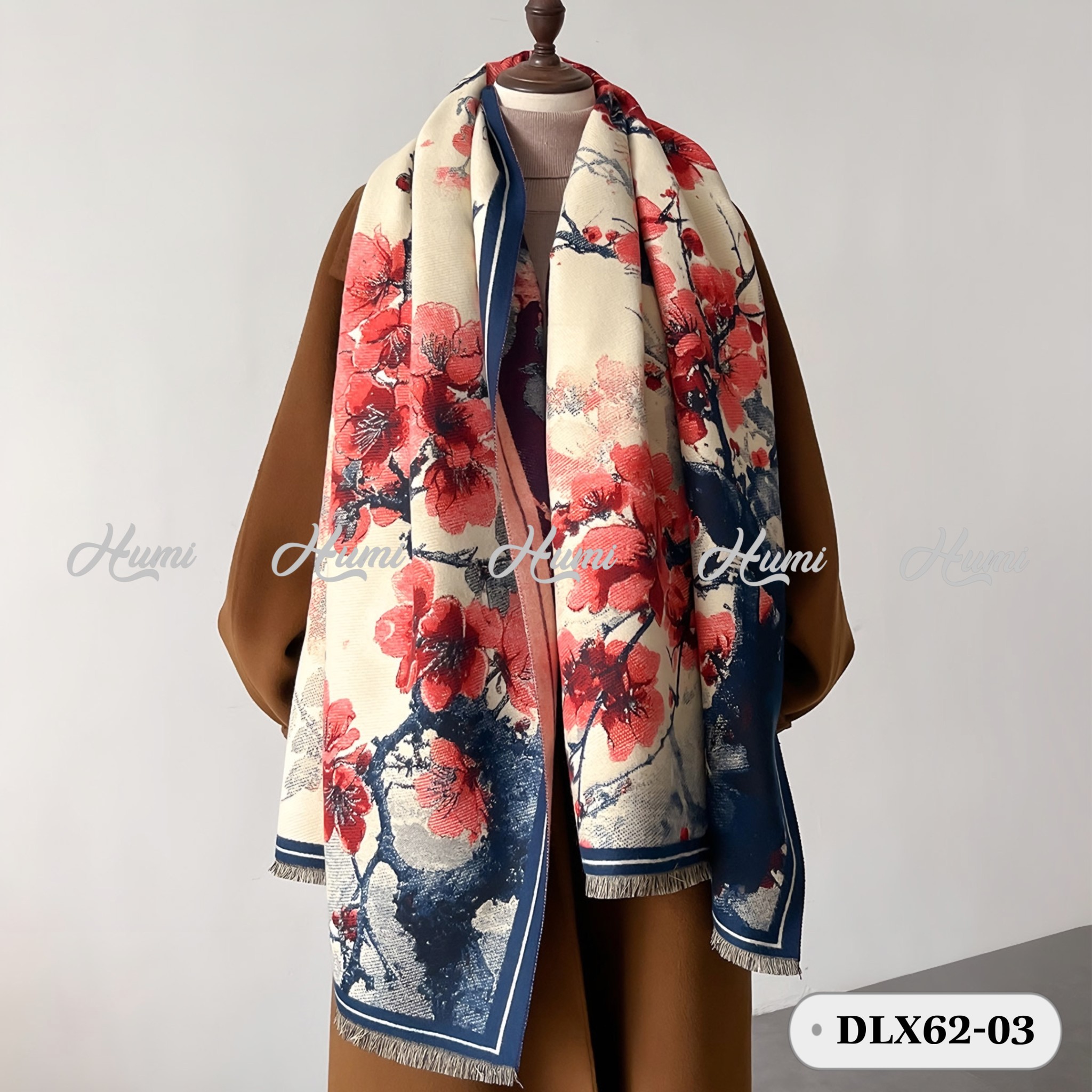 KHĂN CHOÀNG CASHMERE LUXURY IN 3D (DLX62-03)_thumbnail_0