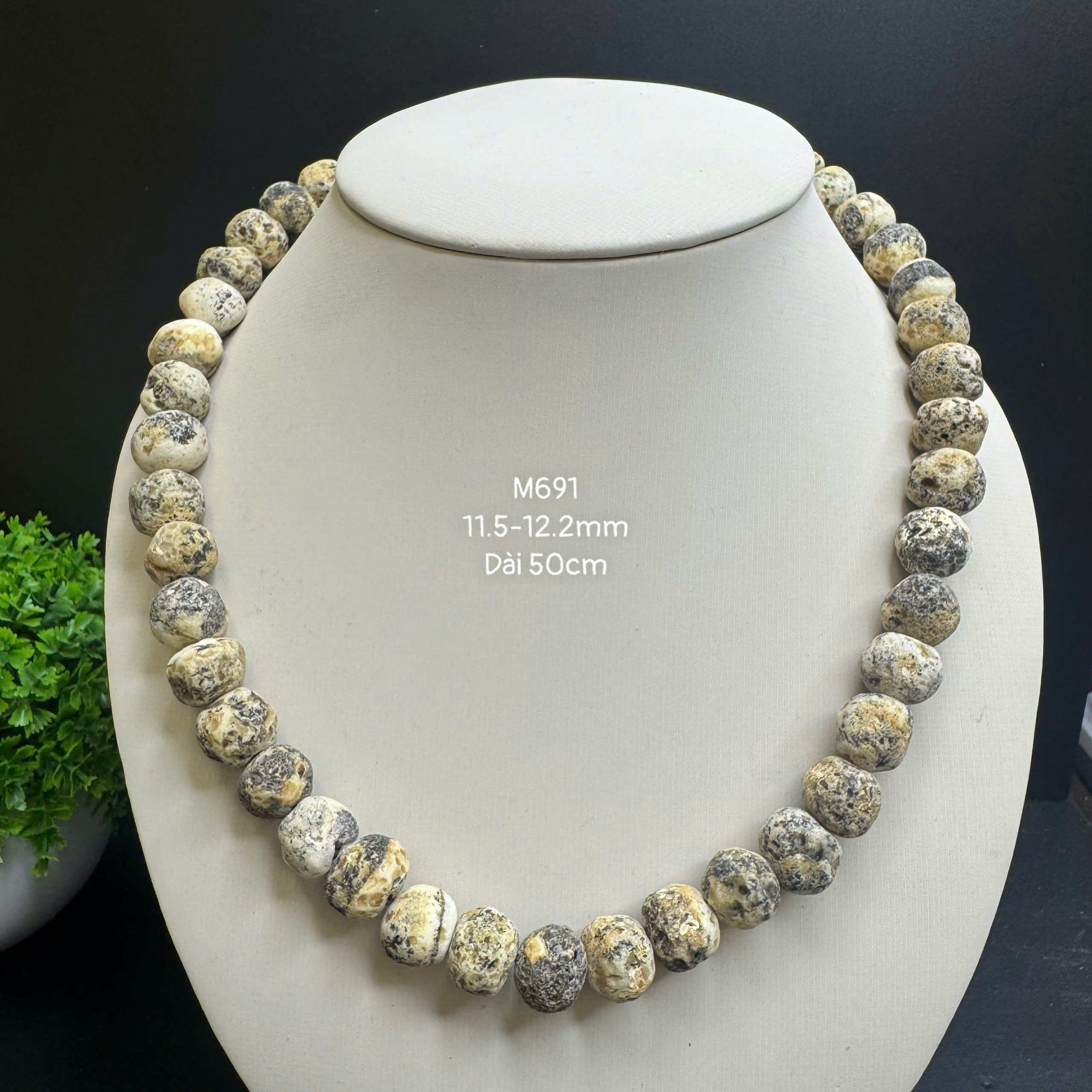 Vòng Cổ Thô Y Tế Lên Sáp - M691