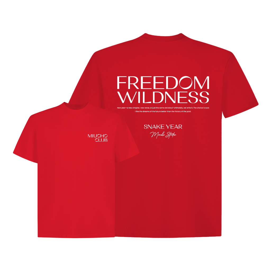 Áo phông tết form rộng 1888 Miucho Club chất vải cotton 2c 250gsm cổ tròn in basic_thumbnail_4