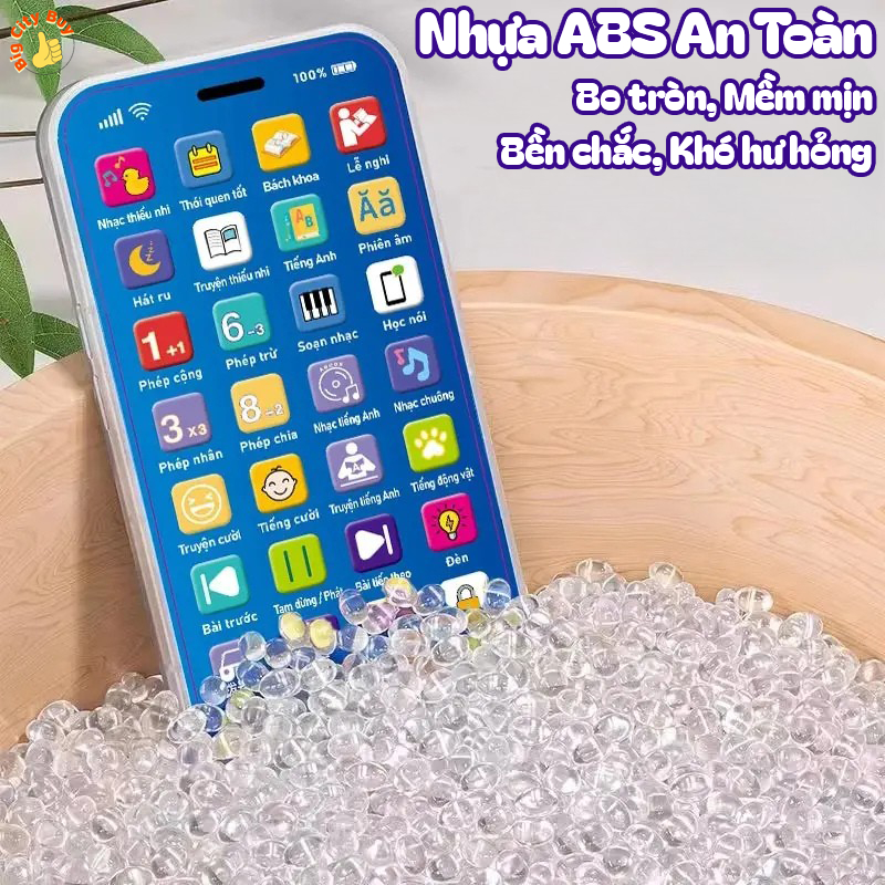 Điện thoại di động đồ chơi mô phỏng âm nhạc , đa chức năng thú vị , sinh động, lành mạnh phát triển cho bé_thumbnail_2