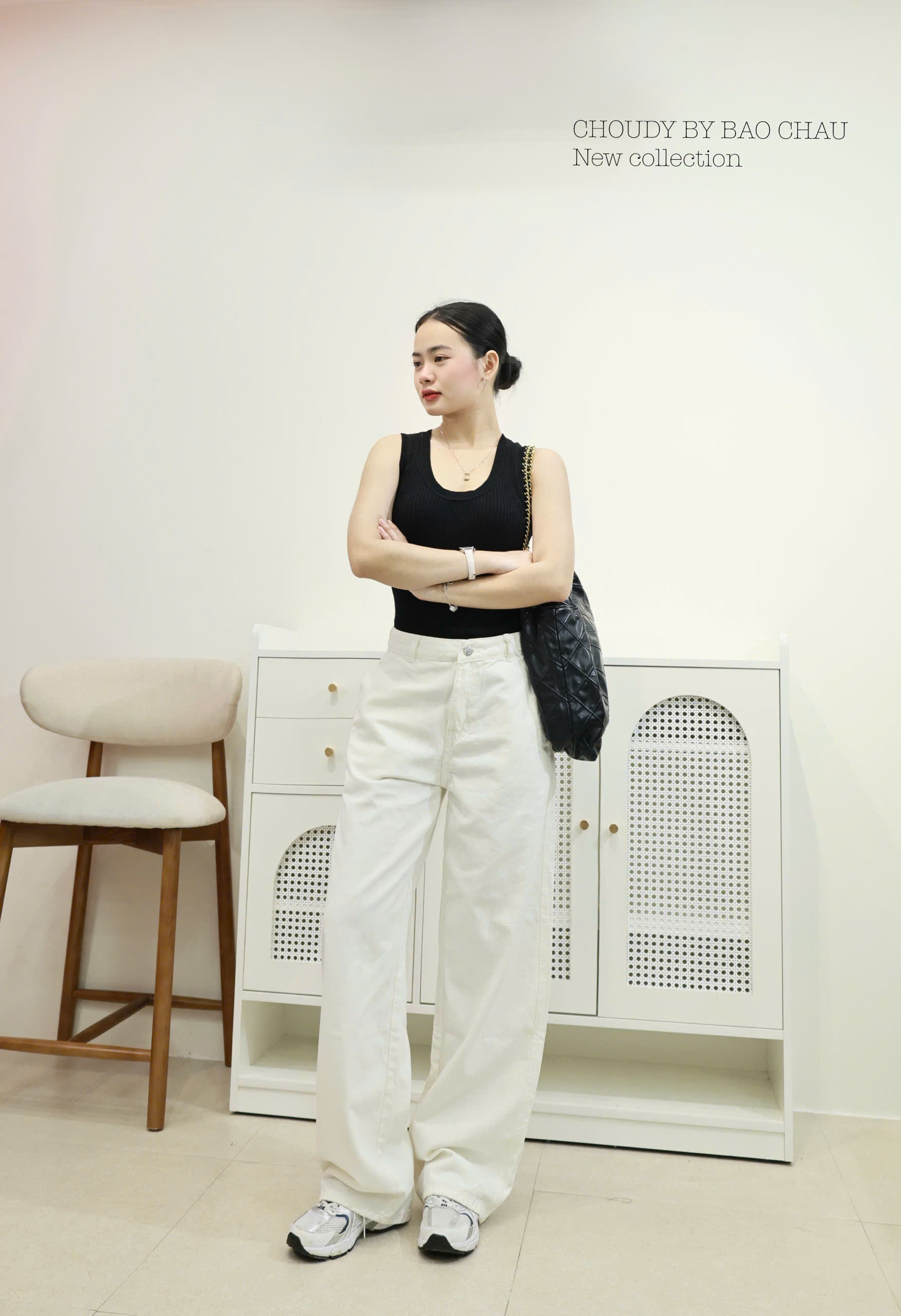 U656 QUẦN JEAN SUÔNG TRẮNG