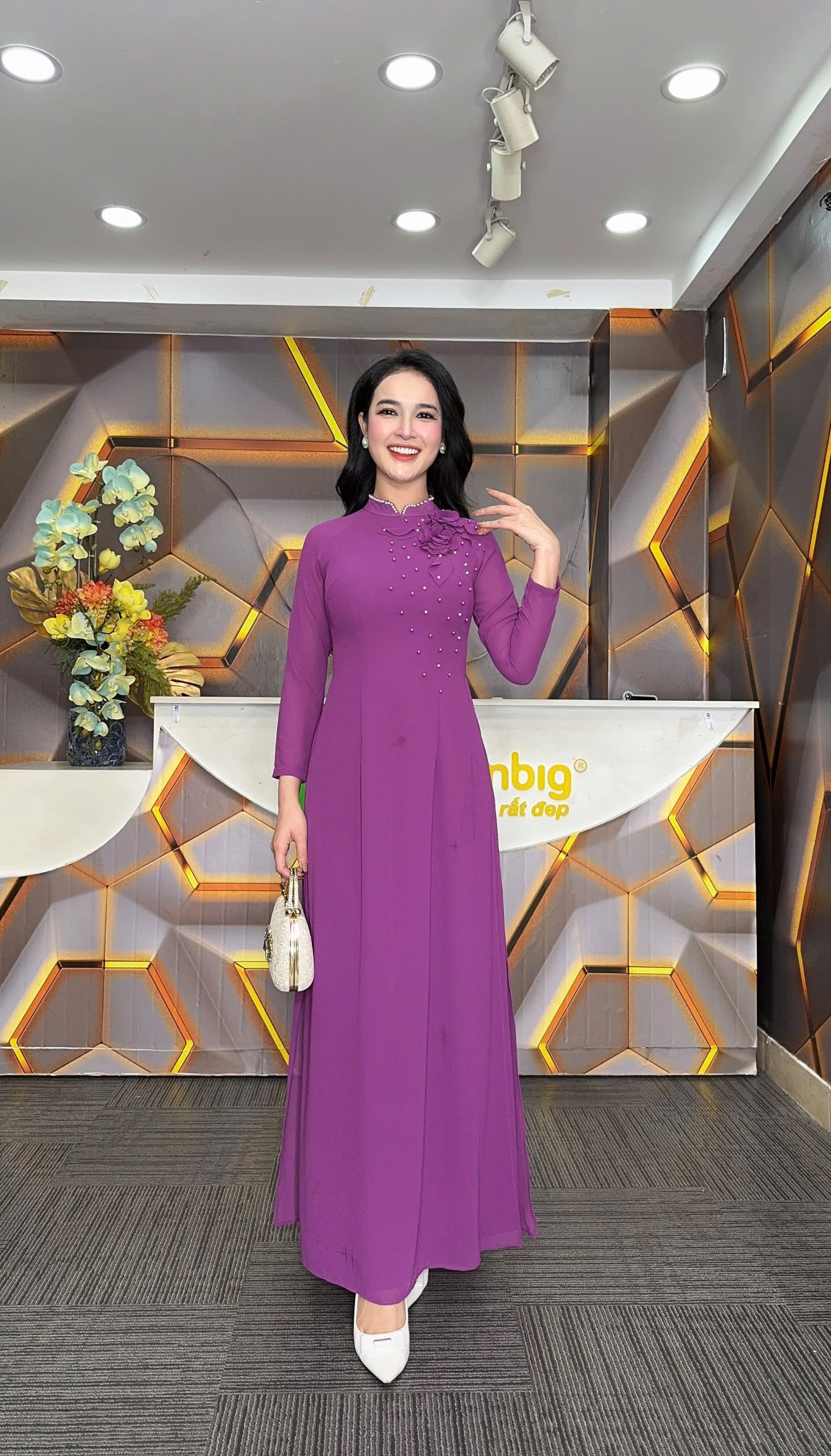 Đầm giả áo dài - Y1877 - Thương hiệu Zonbig_thumbnail_5