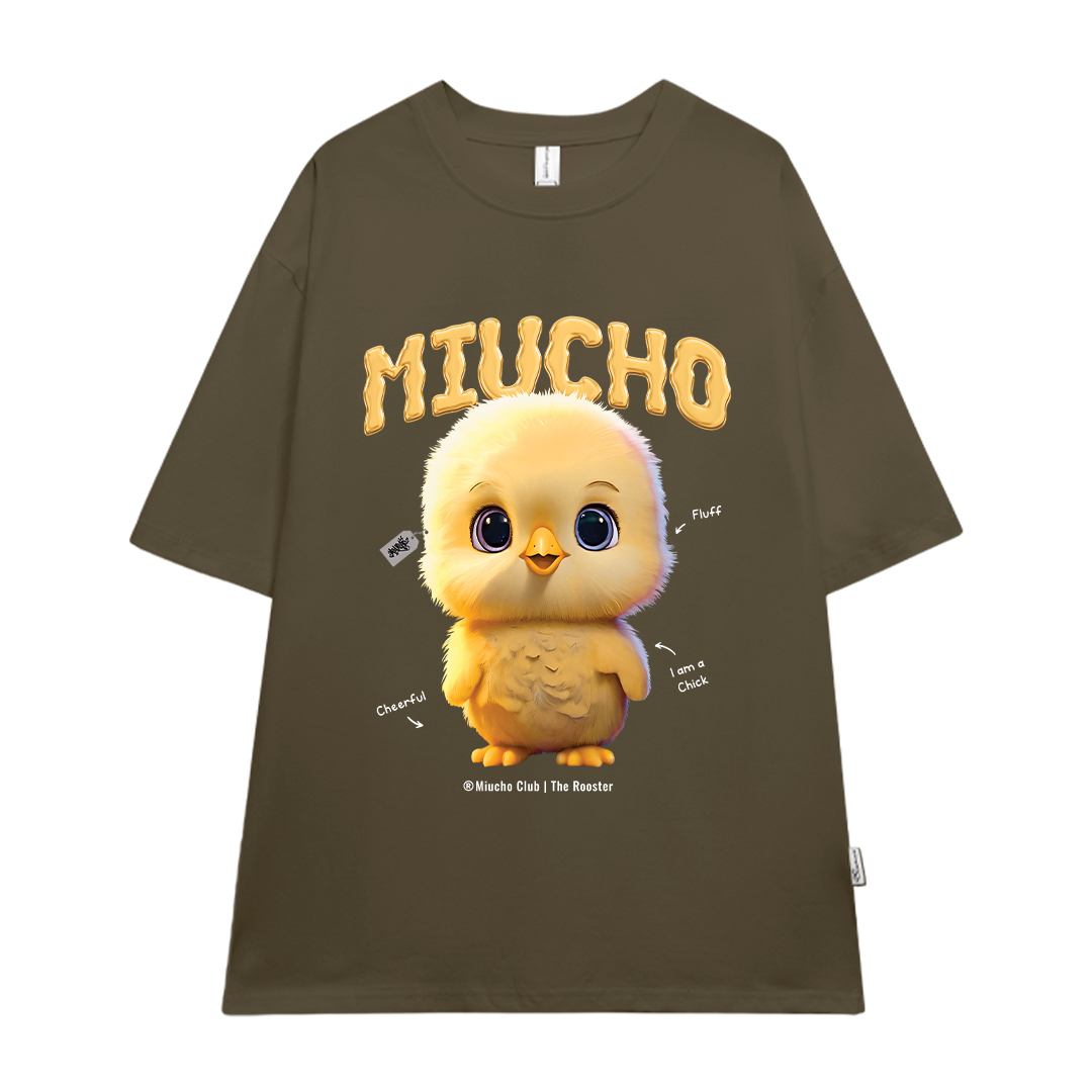 Áo thun form rộng 12 con giáp tuổi Dậu ATD1240 Miucho tay ngắn cổ tròn in mix_thumbnail_24