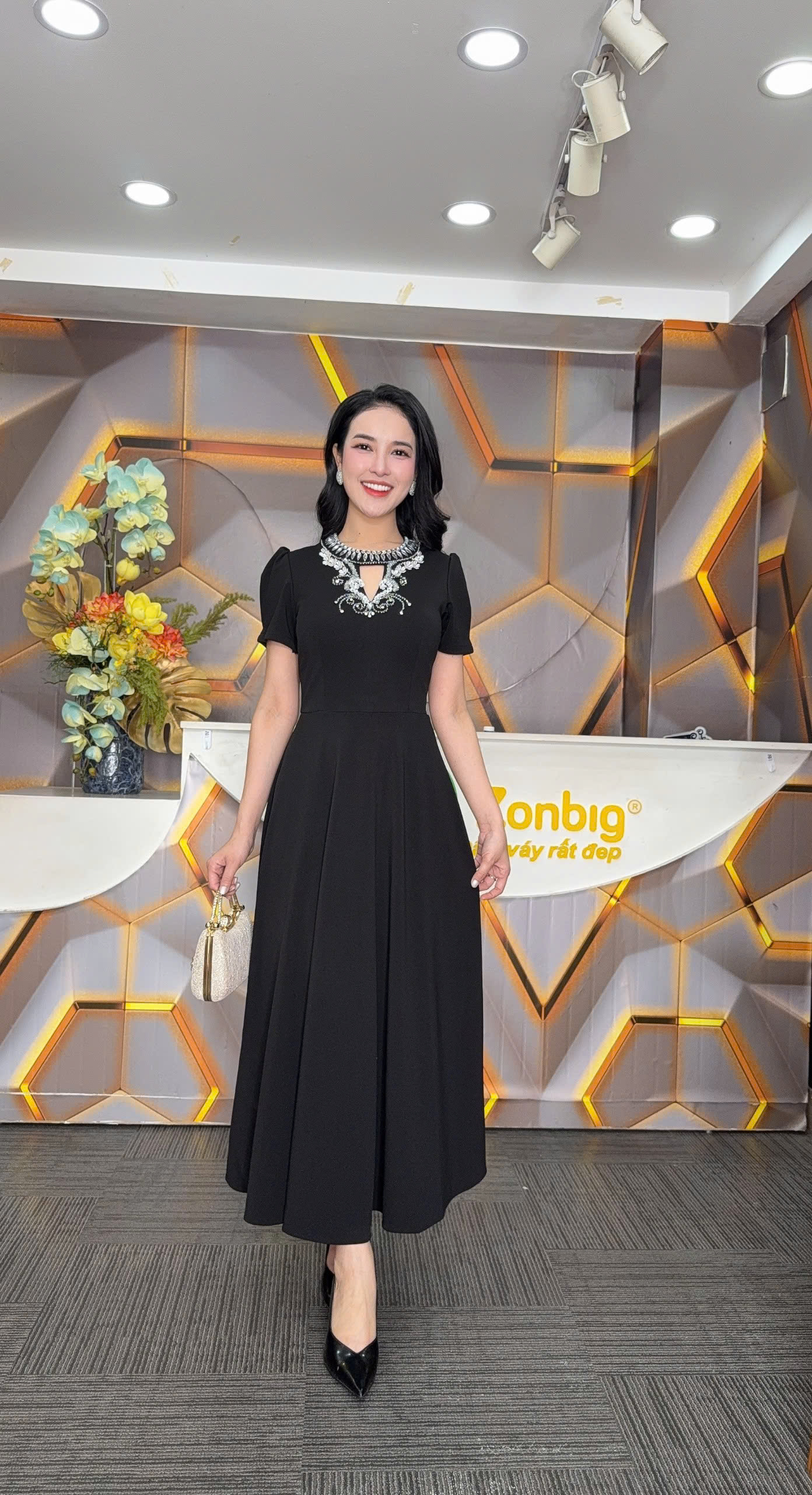 Đầm xòe - Y1944 - Thương hiệu Zonbig_thumbnail_4