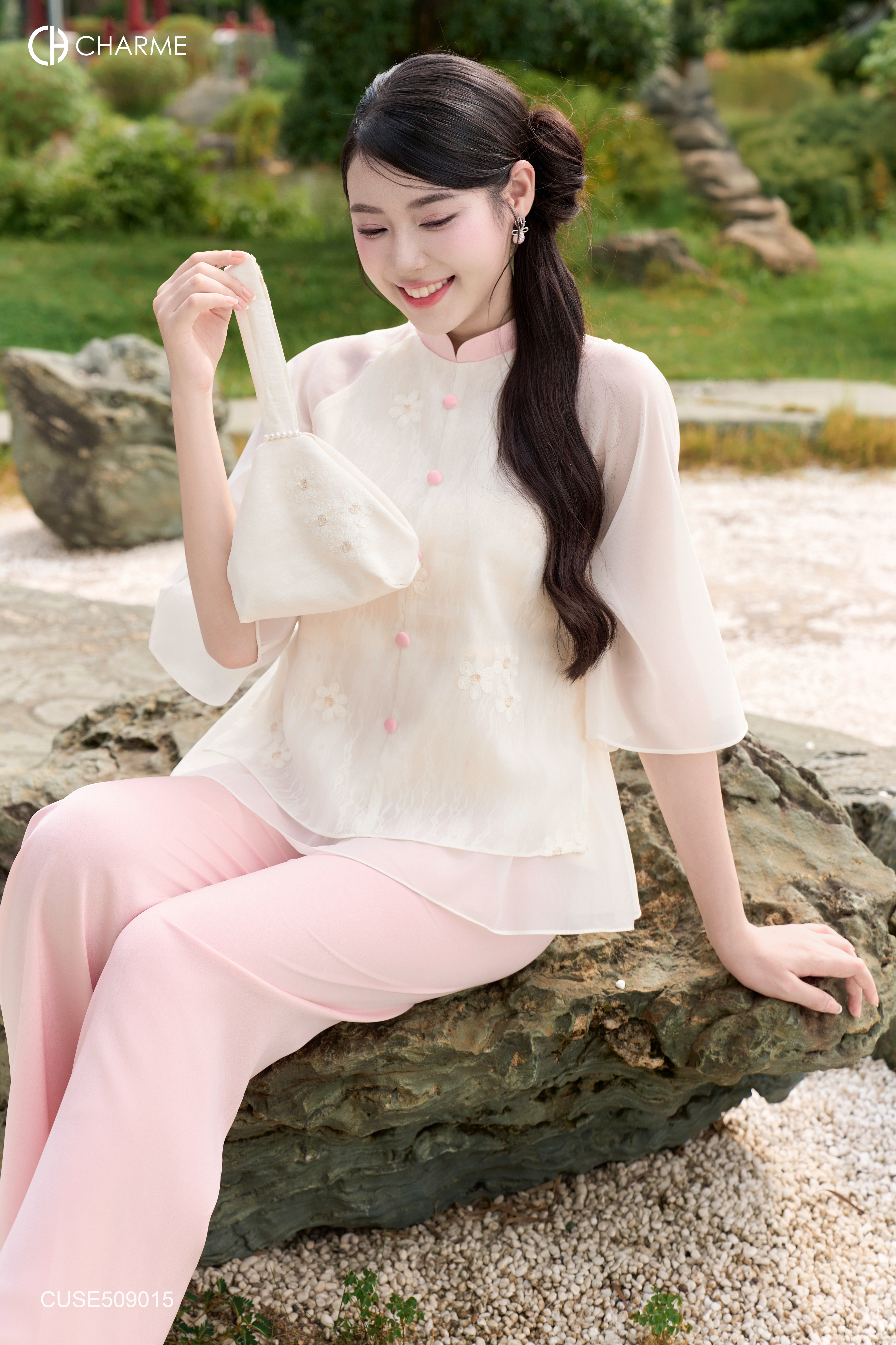 Set pháp phục áo 2 tà bèo nhẹ