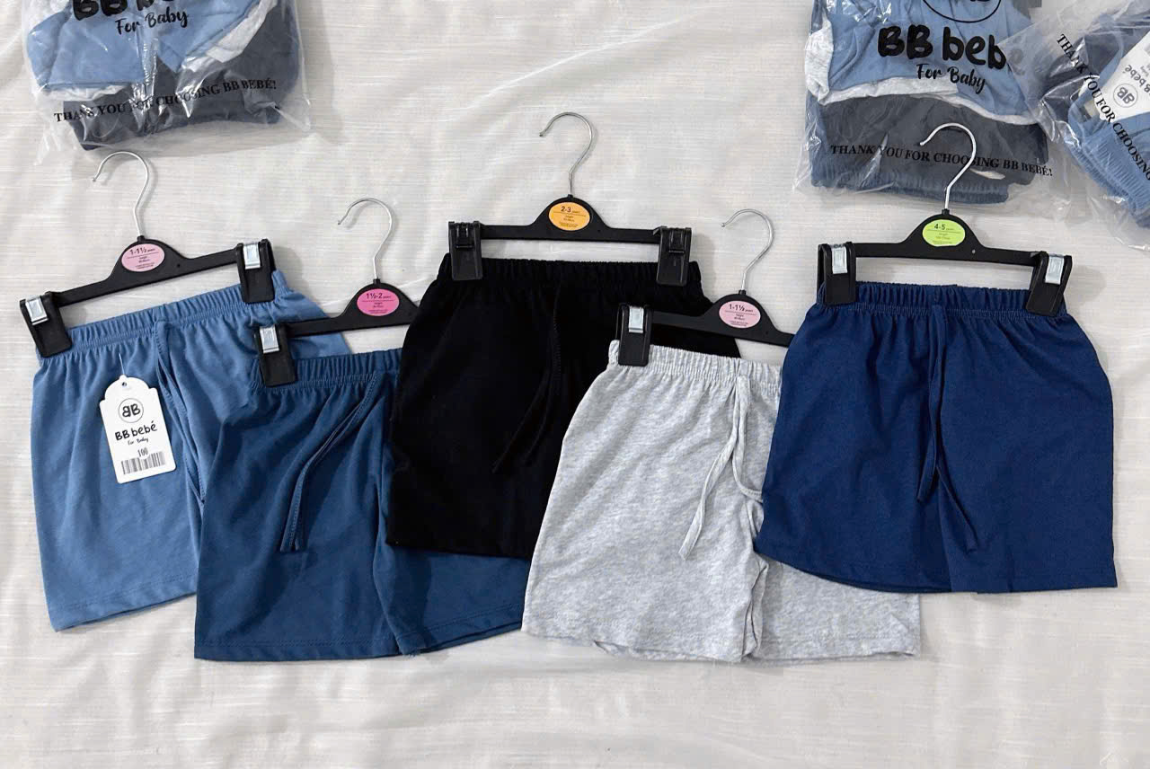 N25 SET 5 QUẦN TRƠN 5 MÀU NHÀ BB- A107.57