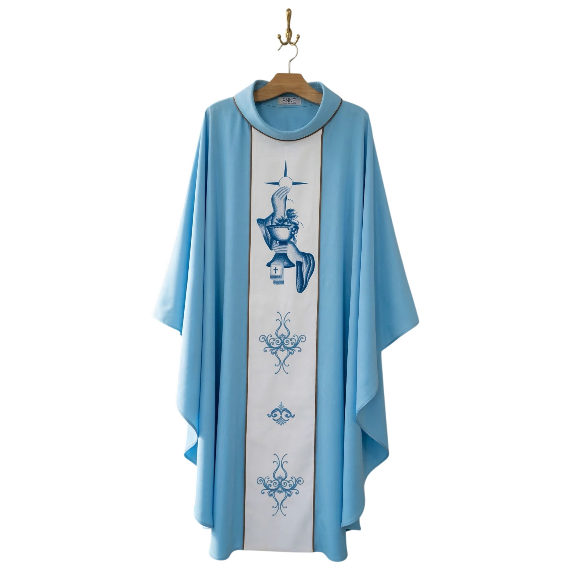 Áo lễ linh mục màu xanh - Qùa tặng tân linh mục - Qùa tặng cha xứ