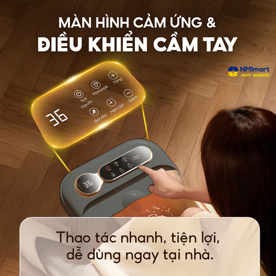 Máy Massage Chân NMIMART Khí Nén Trị Liệu Giãn Tĩnh Mạch_thumbnail_11