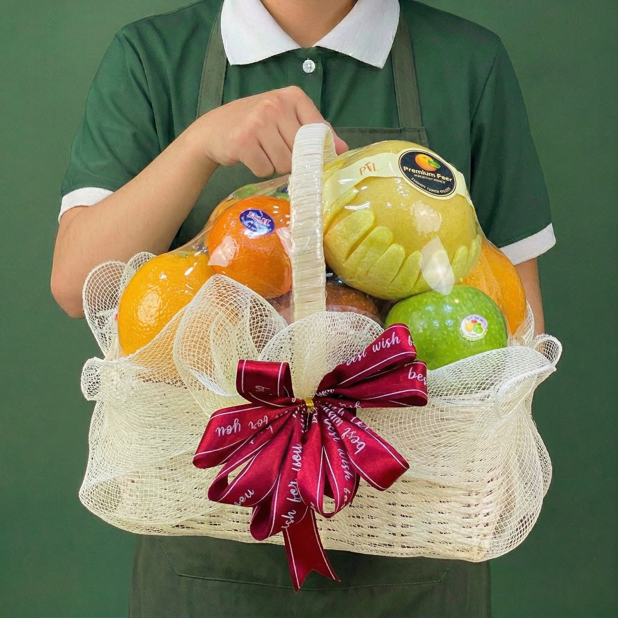 Giỏ trái cây quà tặng khai trương - G601