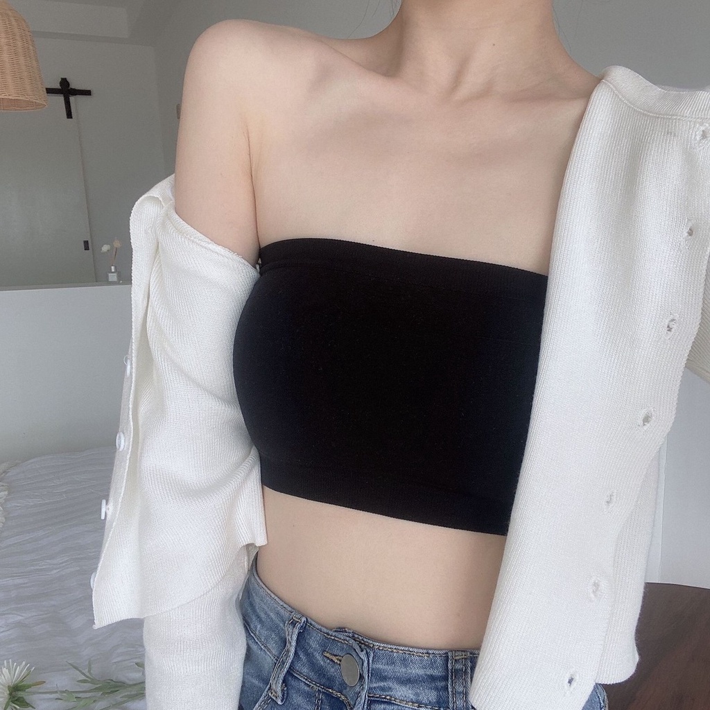 Áo ống đen co dãn freesize (hàng tặng kèm)_thumbnail_0
