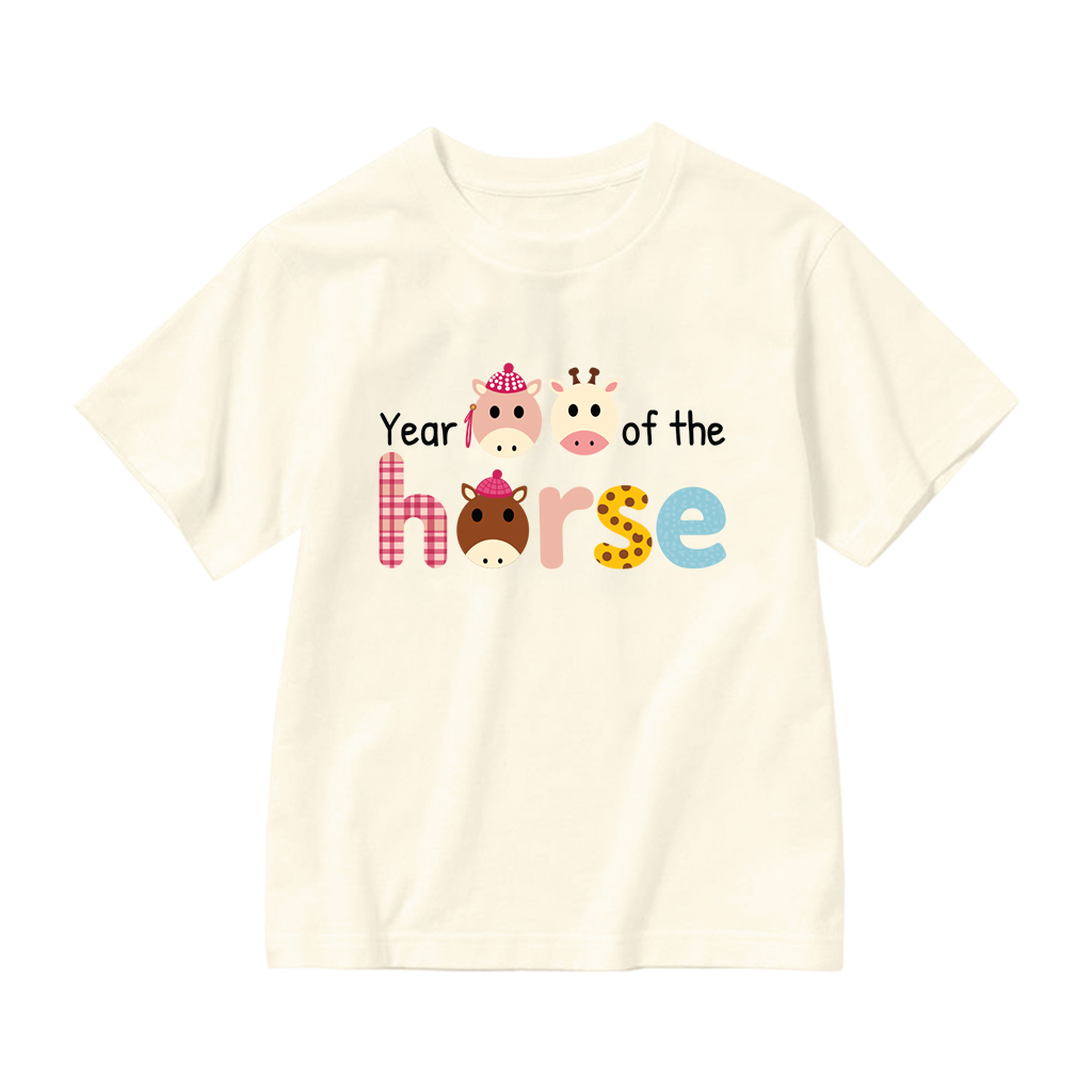 Áo thun bé gái Kado vải cotton thoáng mát mềm mại cổ tròn in chữ phối màu 2956_thumbnail_9