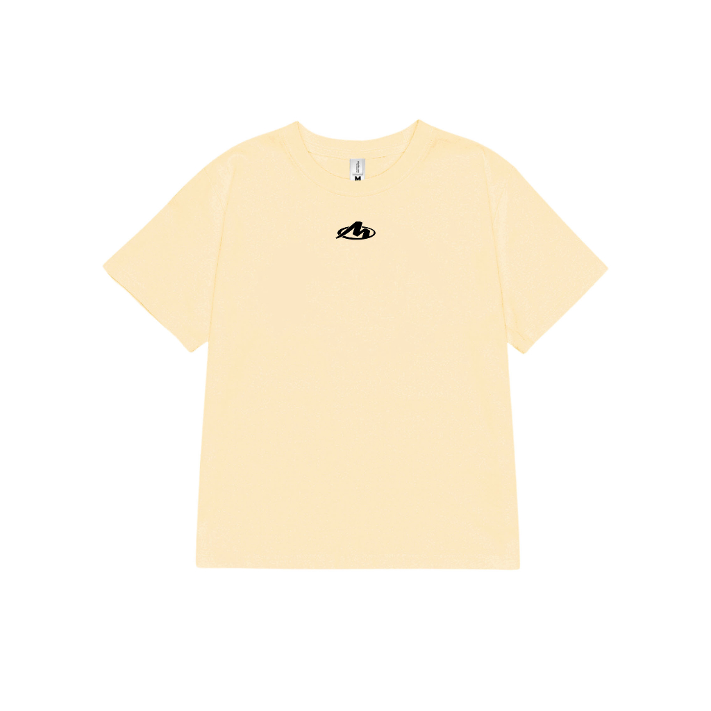 Áo thun baby tee AB120 Miucho chất vải cotton in Typographic