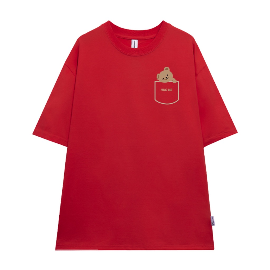 Áo thun unisex form rộng AT367 Miucho basic tee tay lỡ dành cho nam nữ in graphic
