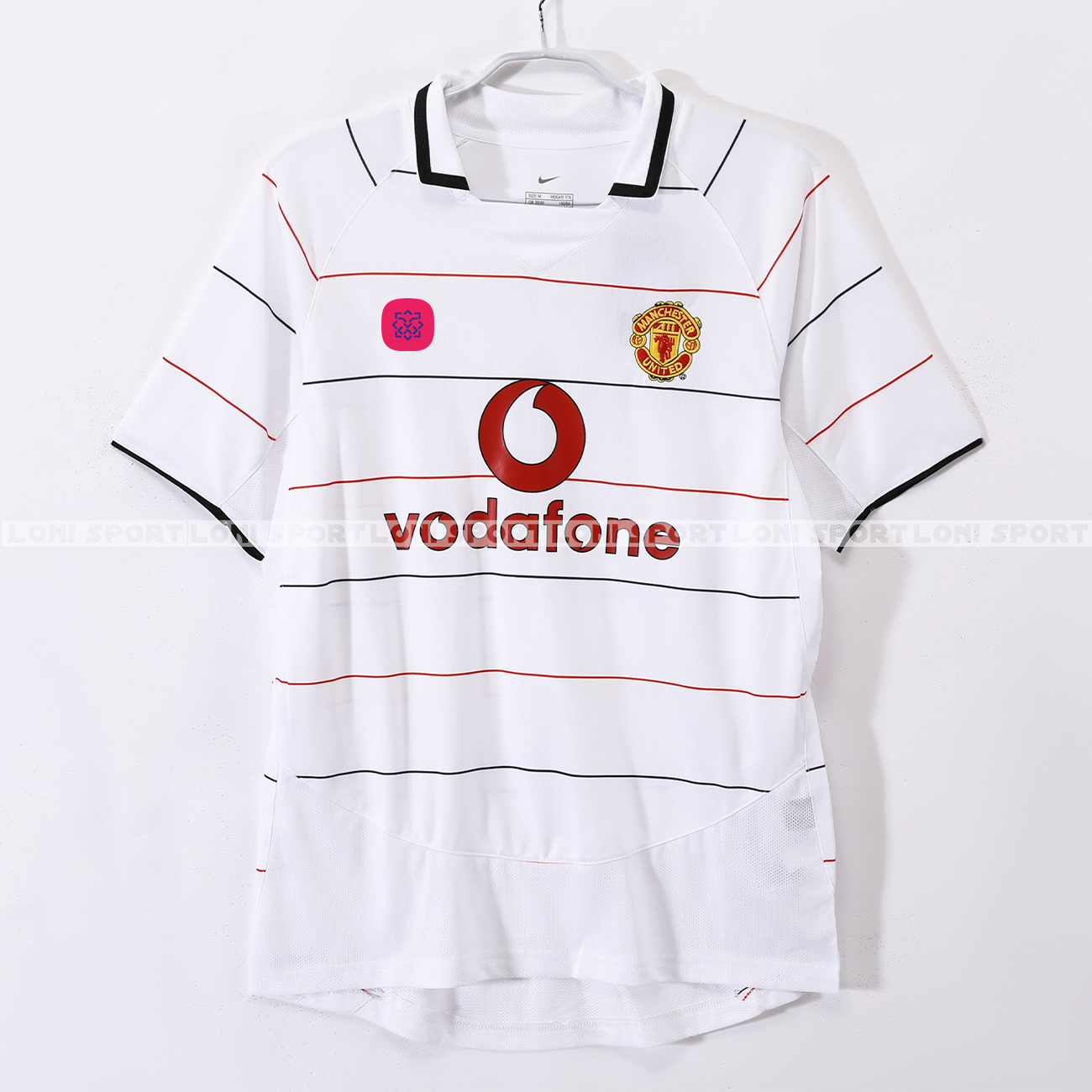 Áo Retro MU sân khách trắng 2003/2004_thumbnail_1