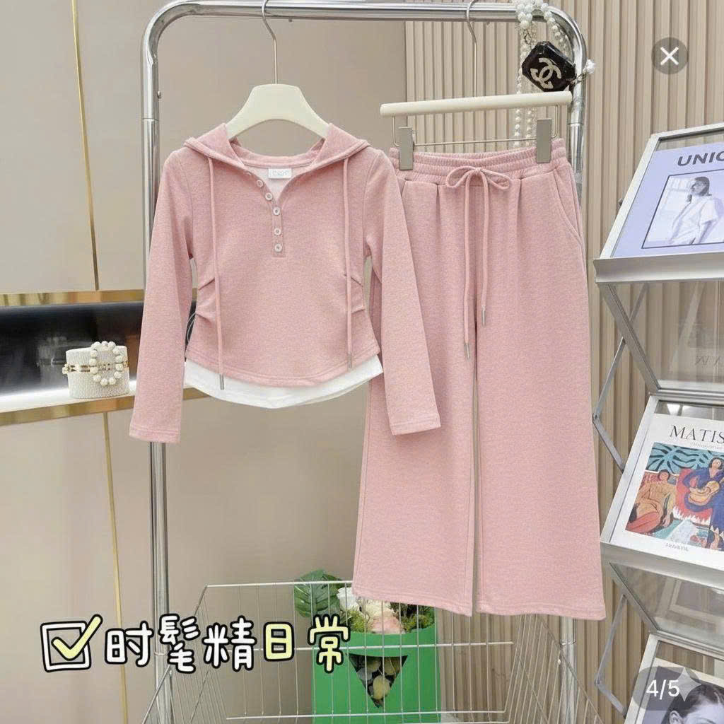 [J8] Bộ len tăm TENO Bé Gái