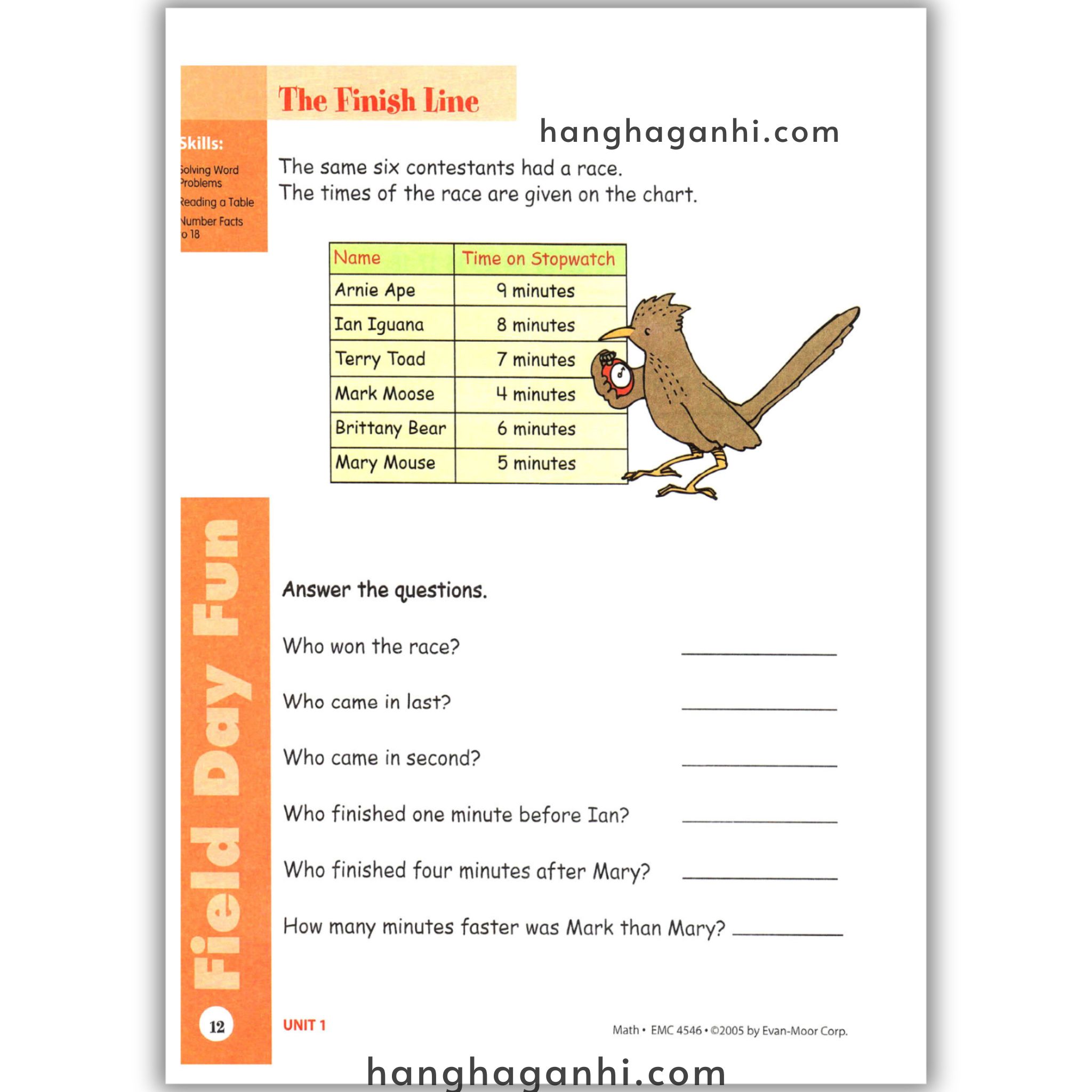 Skill Sharpeners Math Grade 2, Sách Toán Mỹ Evan Moor cho học sinh lớp 2_thumbnail_11