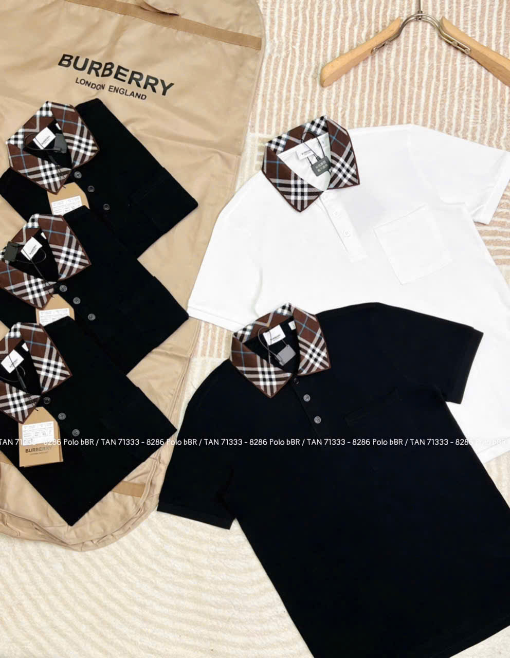 POLO BBR CỔ NÂU K333