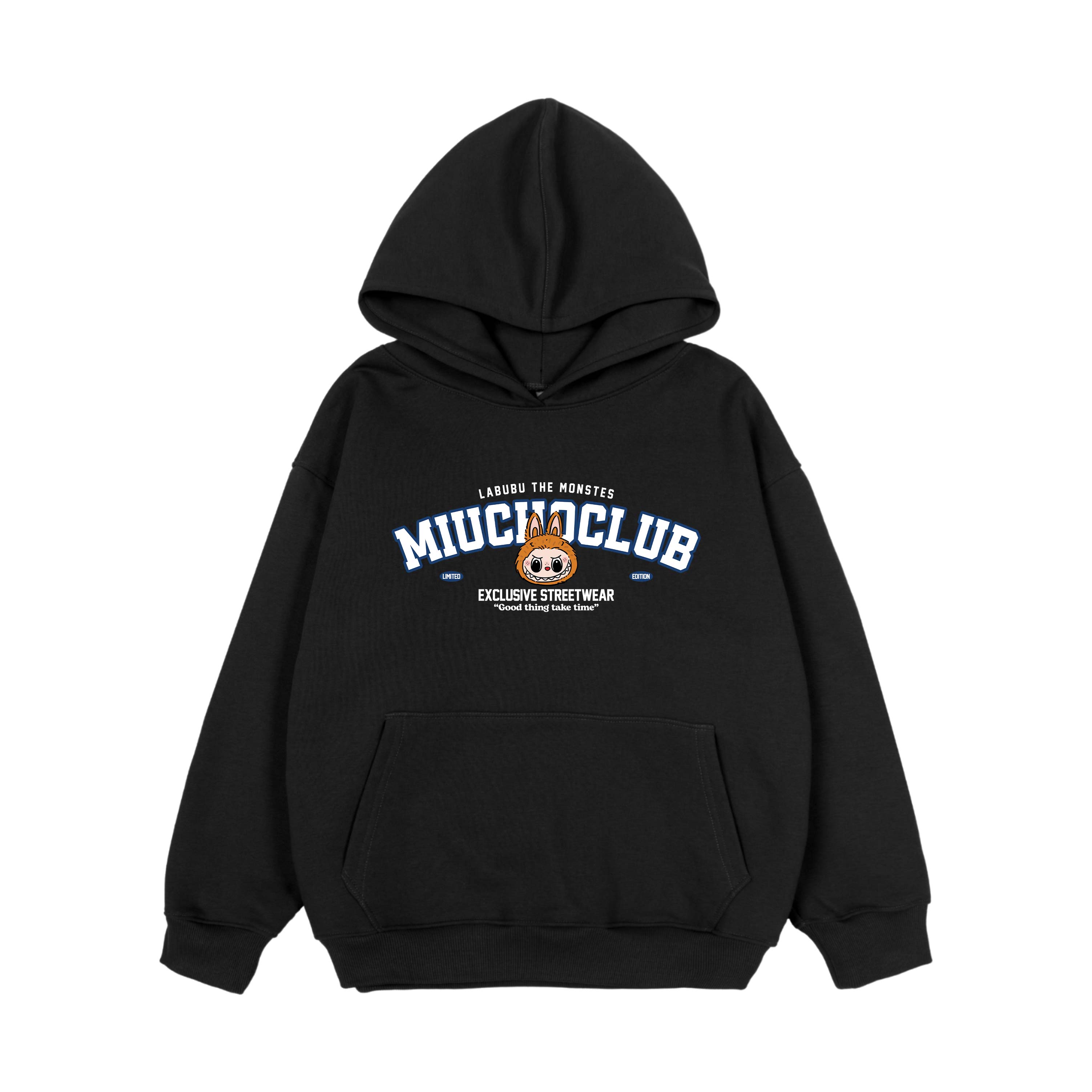 Áo hoodie labubu unisex form rộng HDD1404 Miucho nỉ chân cua dày dặn in mix_thumbnail_9