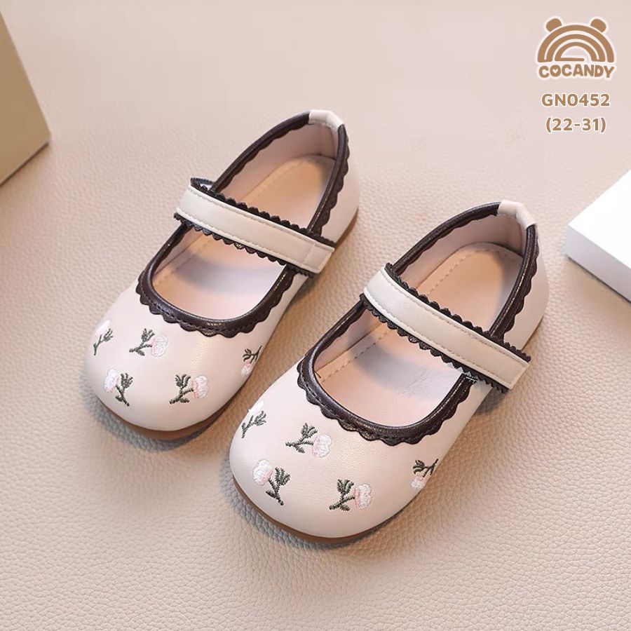 Giày nhập búp bê BE hoa 2022-968