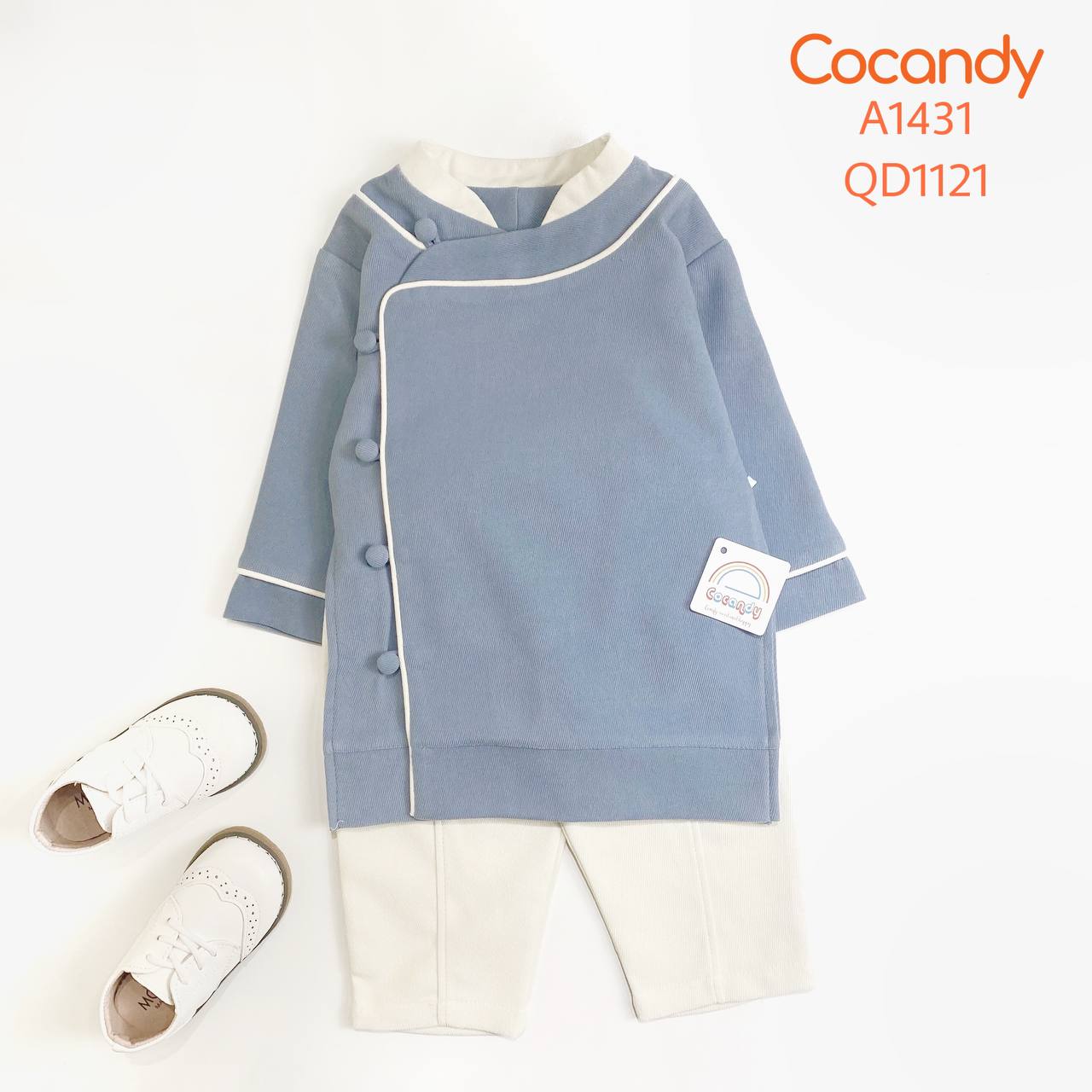 Áo dài XANH phối cổ BE_thumbnail_3