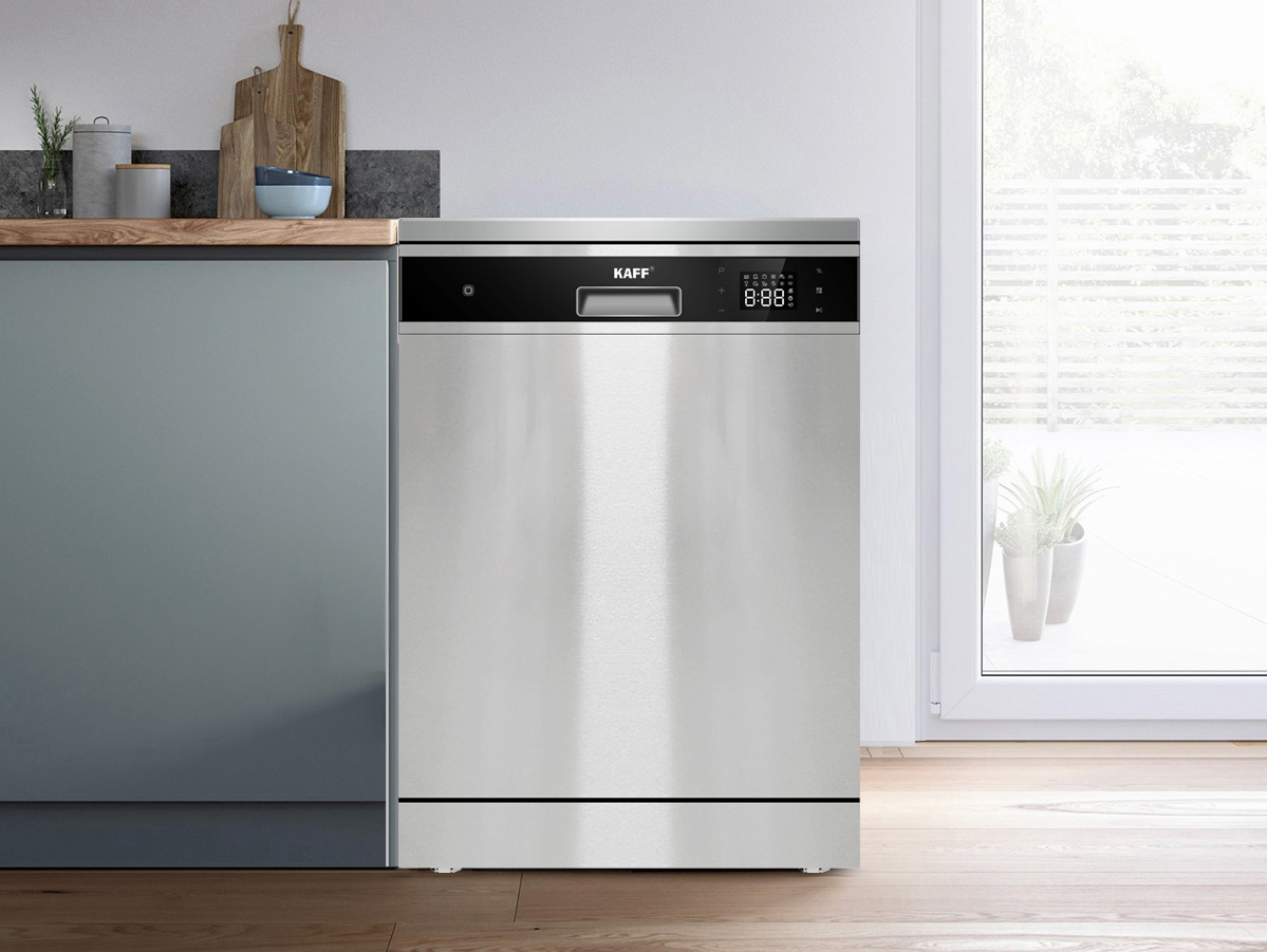 Máy rửa bát Kaff KF-S906TFT được thiết kế dạng độc lập