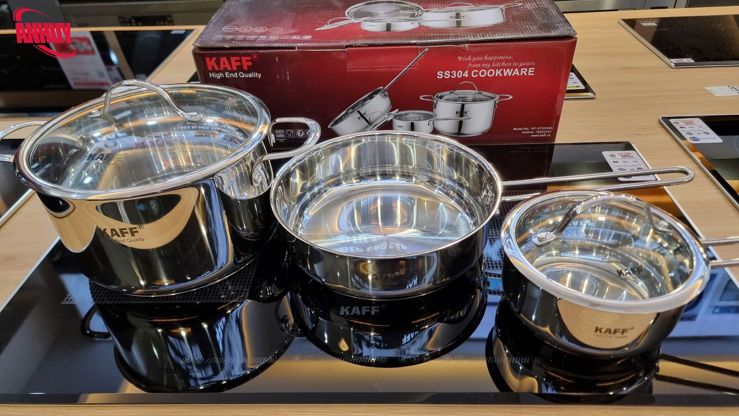 Bộ nồi cao cấp 3 món Inox 304 Kaff KF-ST05304_thumbnail_3
