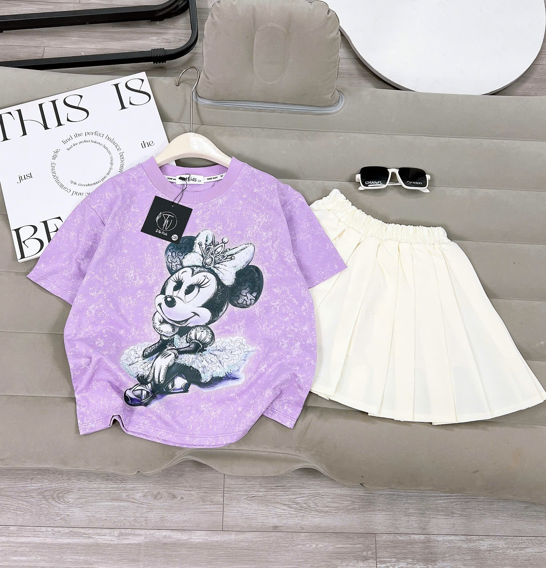 [Y67] Bộ chân váy MK vương miện