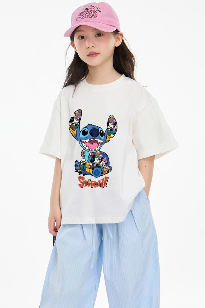 Áo thun form rộng cho bé AED2314 Miucho chất vải cotton thoáng mát cổ tròn dáng ngắn in artwork_thumbnail_6