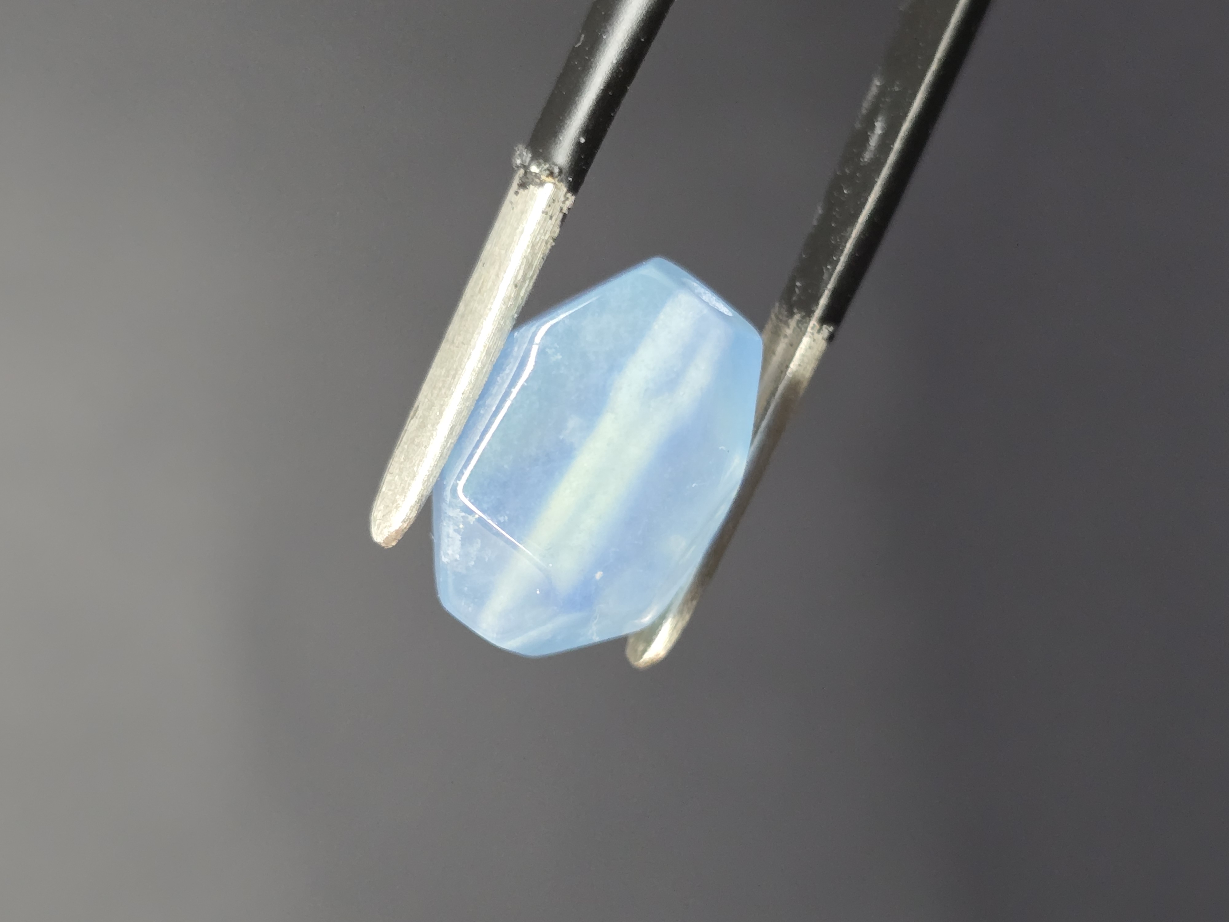 Hạt Lẻ Đá Aquamarine Freeform  (Đã Xỏ Lỗ - Bán Lẻ 1 Viên)_thumbnail_7