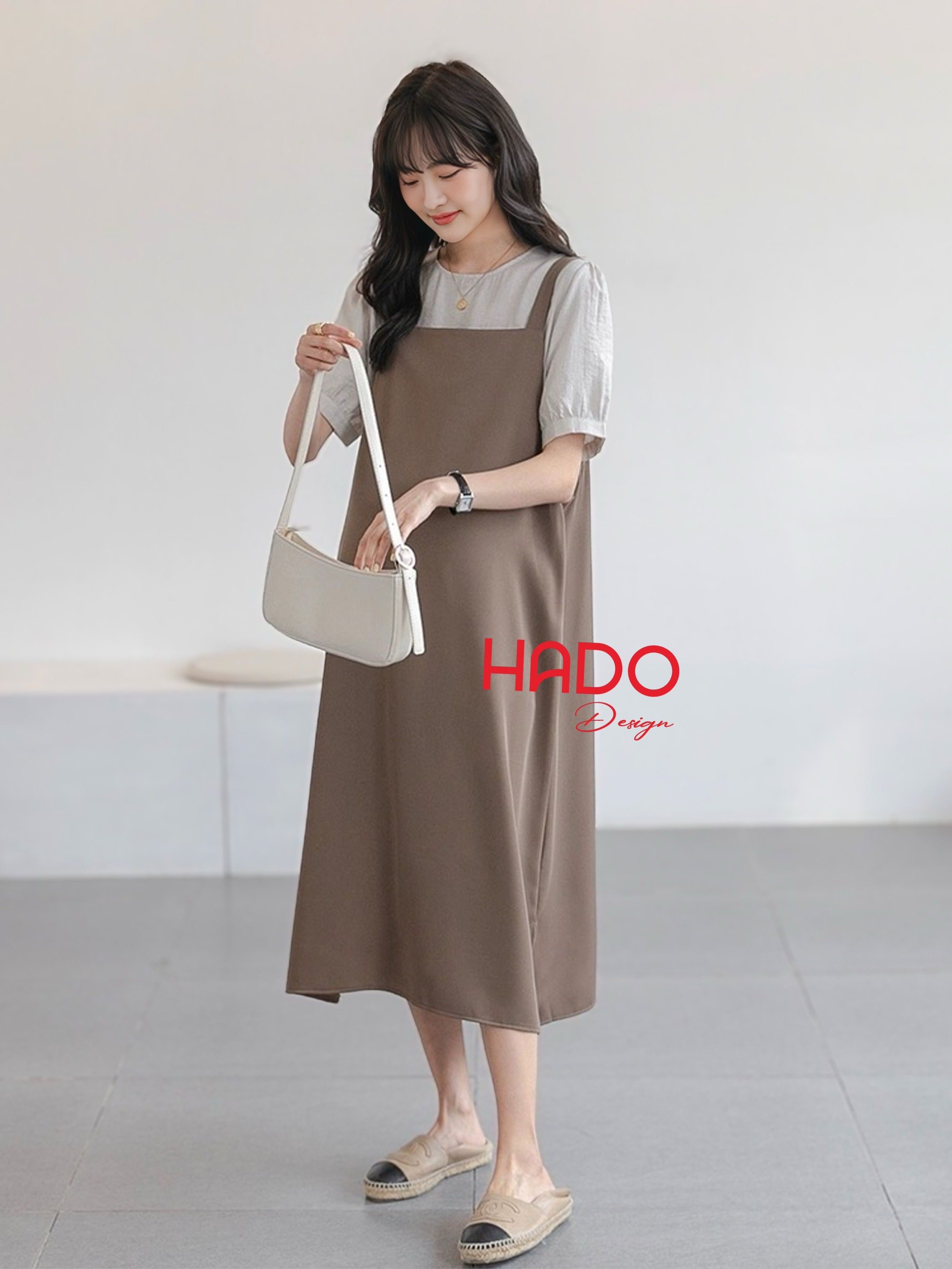 Set áo đũi liền yếm váy Ruby Hàn_thumbnail_1