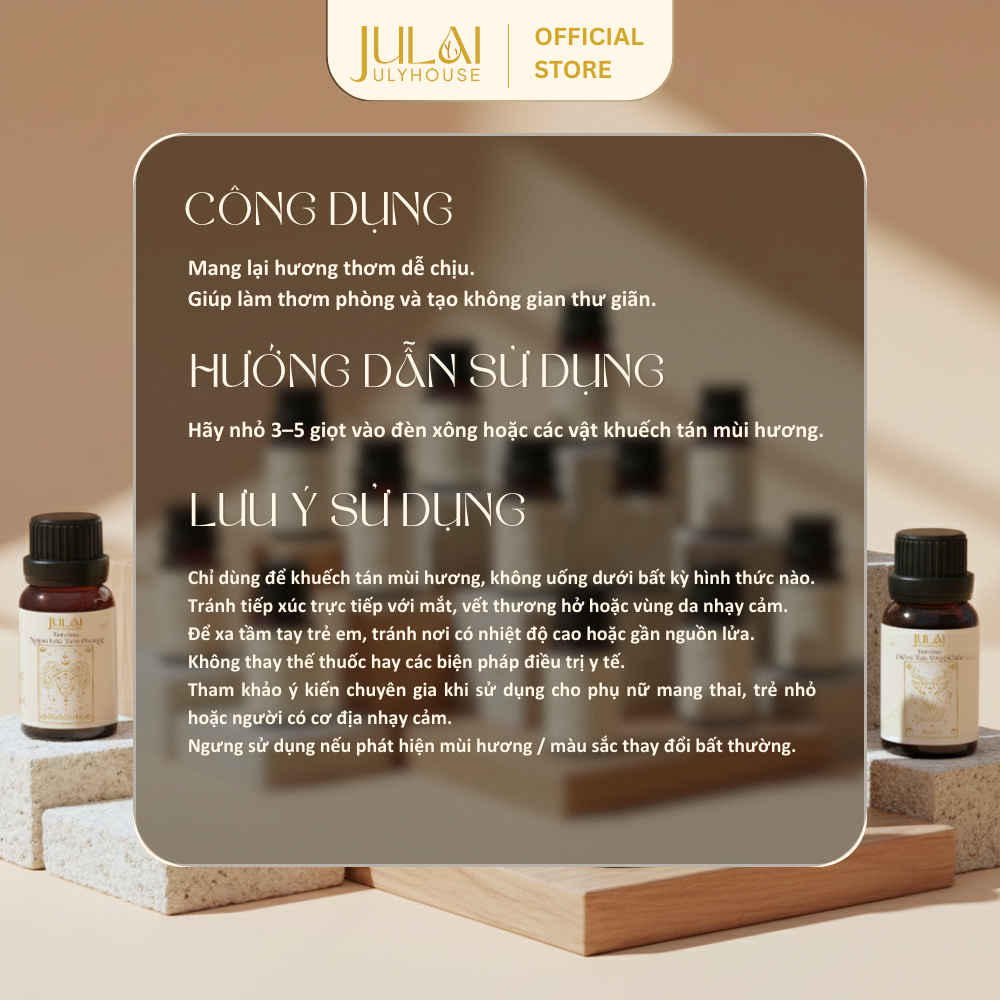 Tinh dầu thơm phòng cung hoàng đạo JULAI 10ml_thumbnail_4
