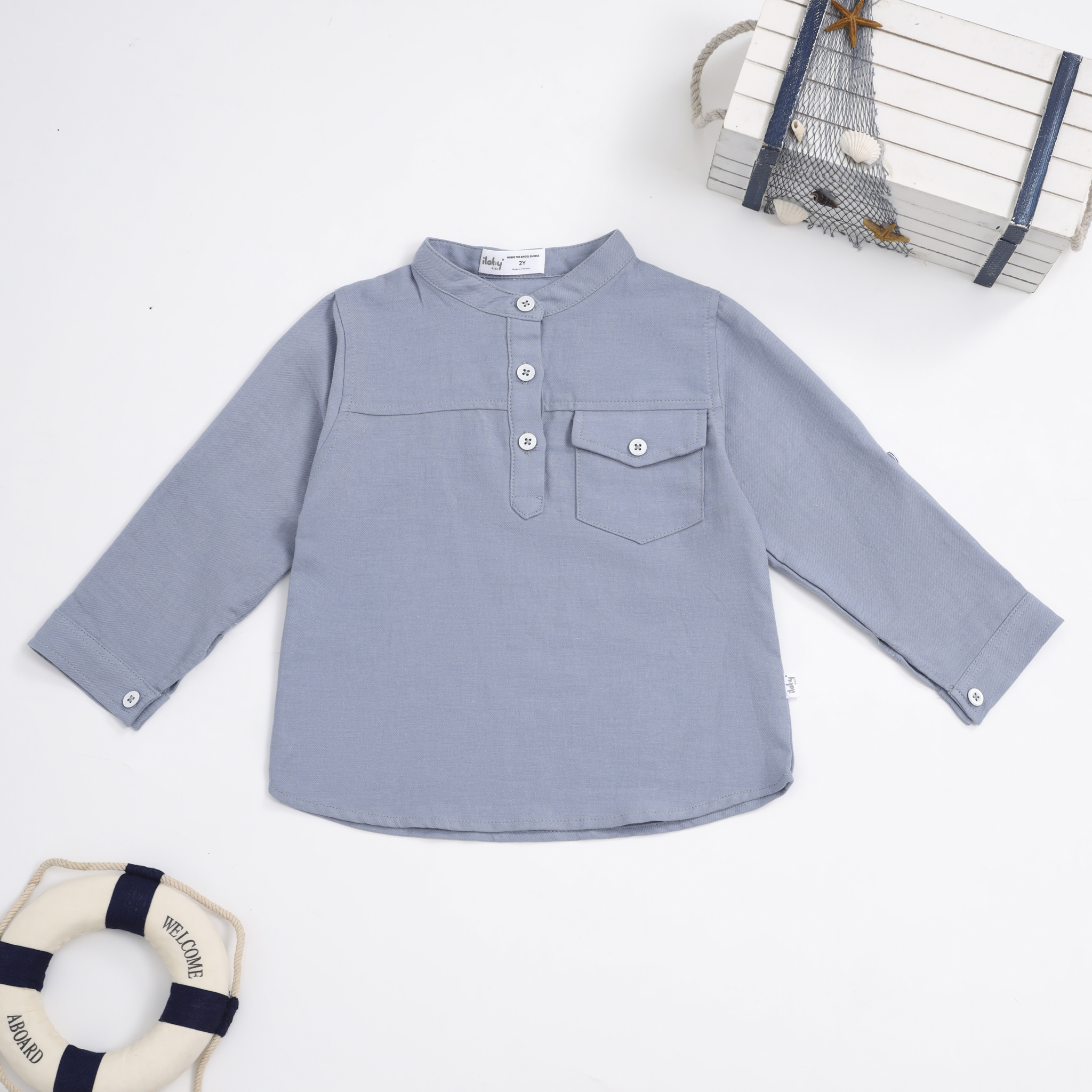 Áo bé trai áo cổ tàu dài tay_thumbnail_2
