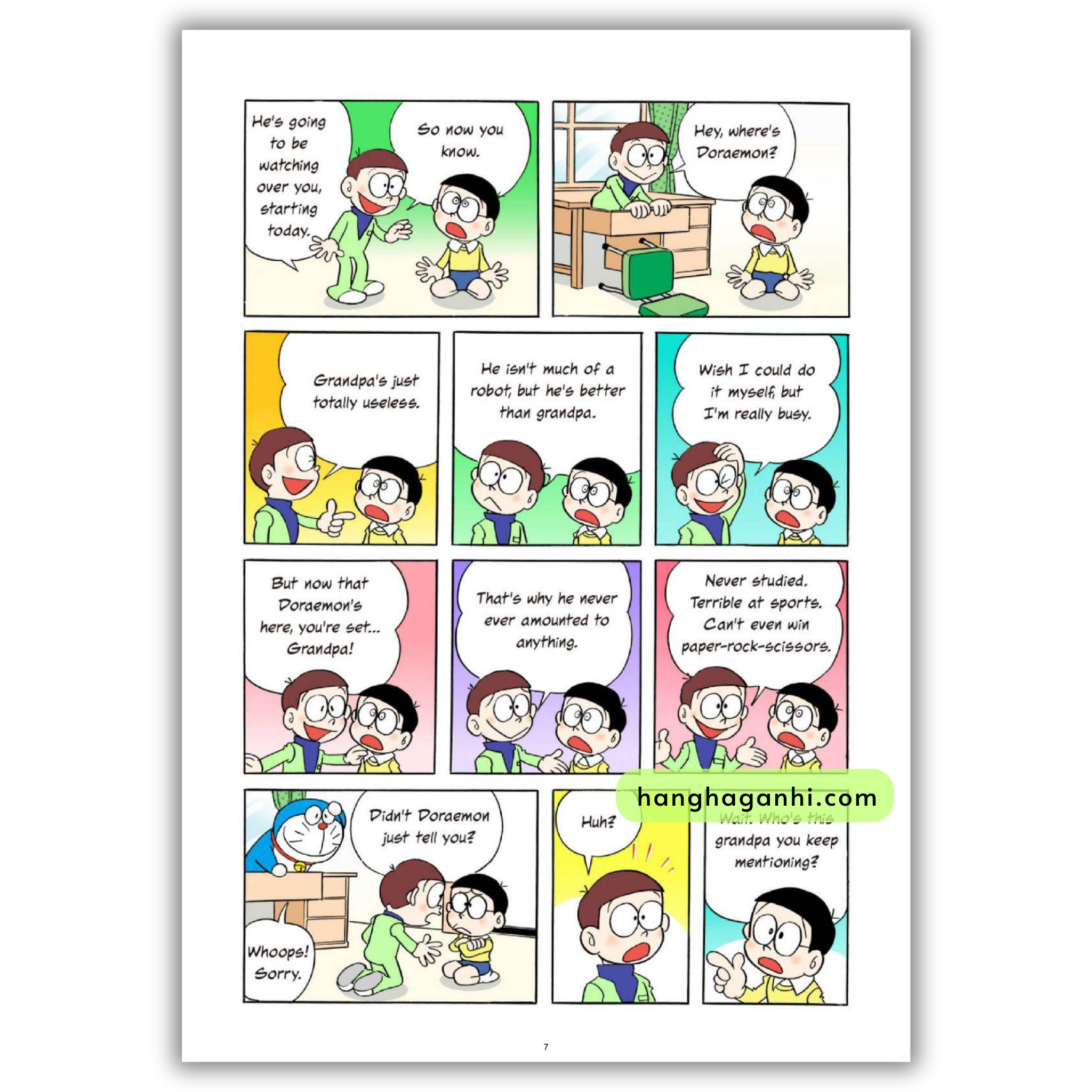 [TIẾNG ANH] - Doraemon Bản Tiếng Anh In màu_thumbnail_2