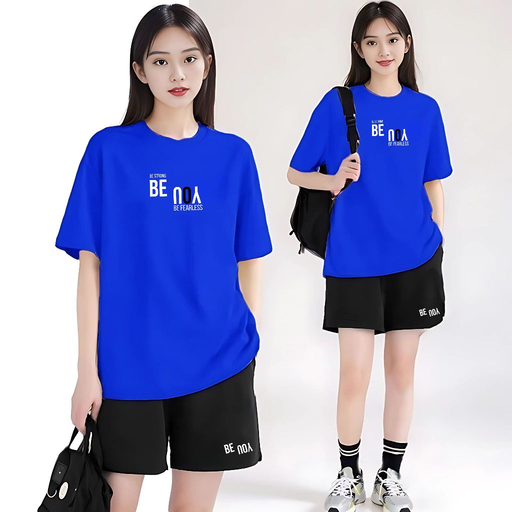 [Form Rộng] Set đồ nữ in chữ 'BE YOU' - BP287