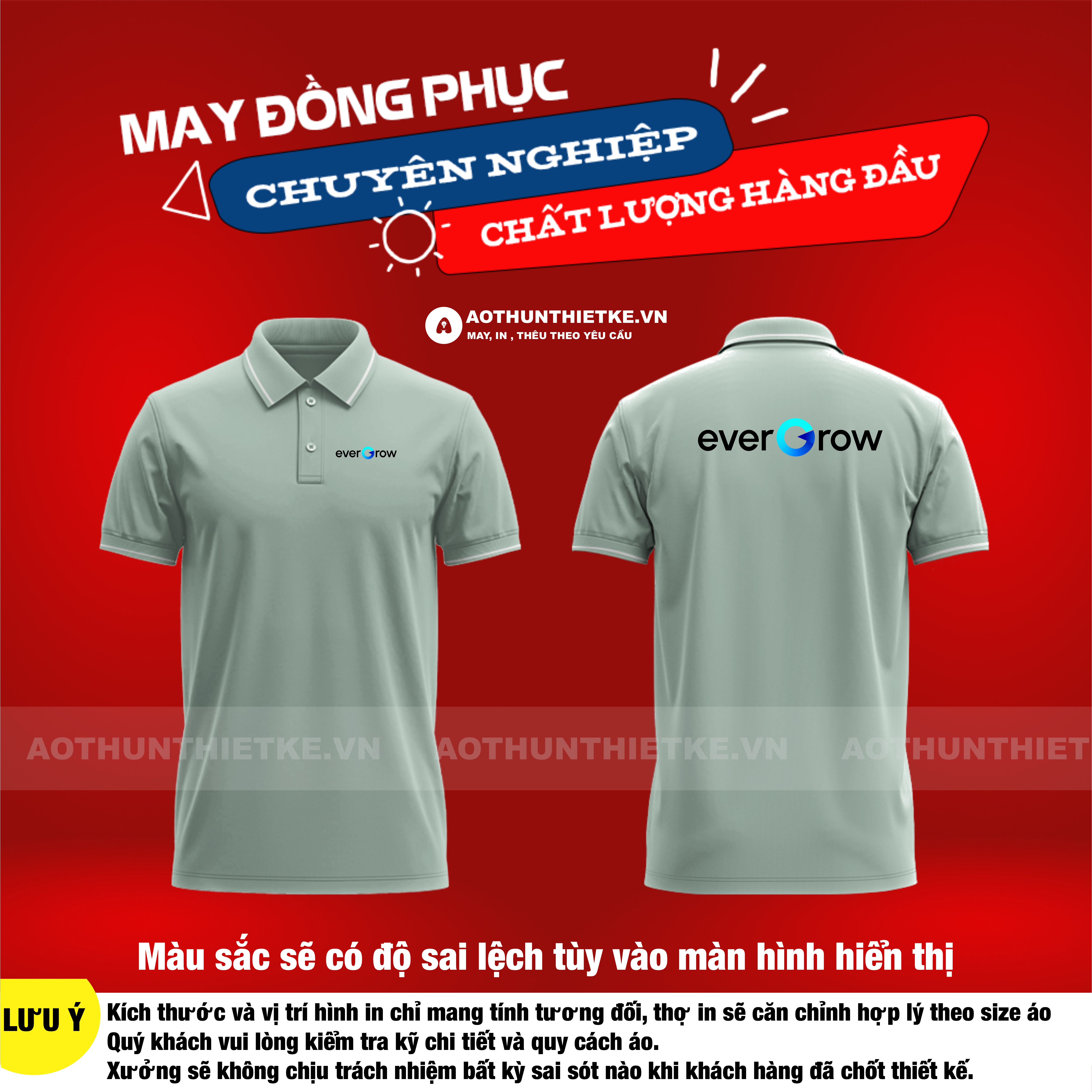 Áo Đồng Phục Công Ty Ever Grow