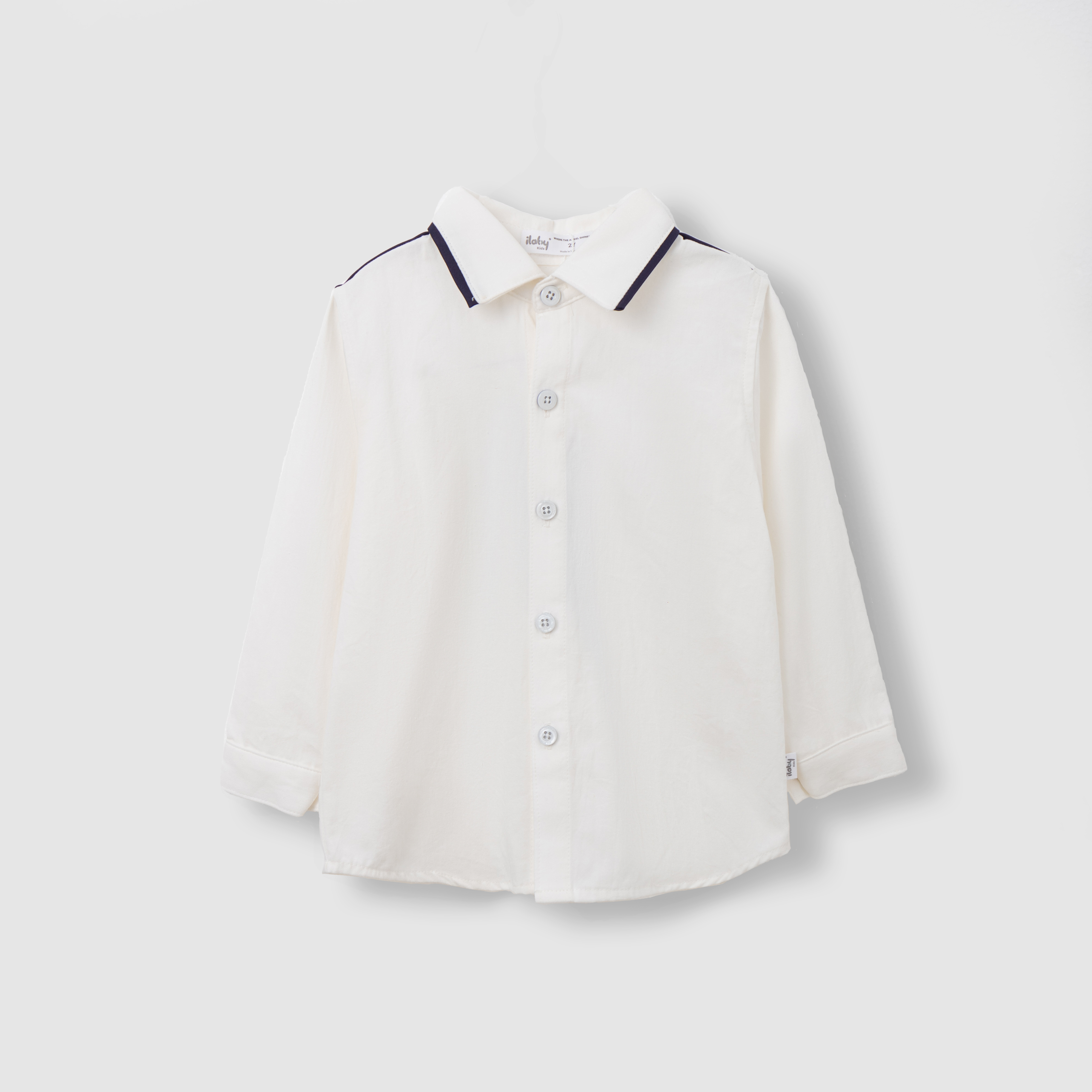 Áo sơmi phối màu viền cổ và vai_thumbnail_5