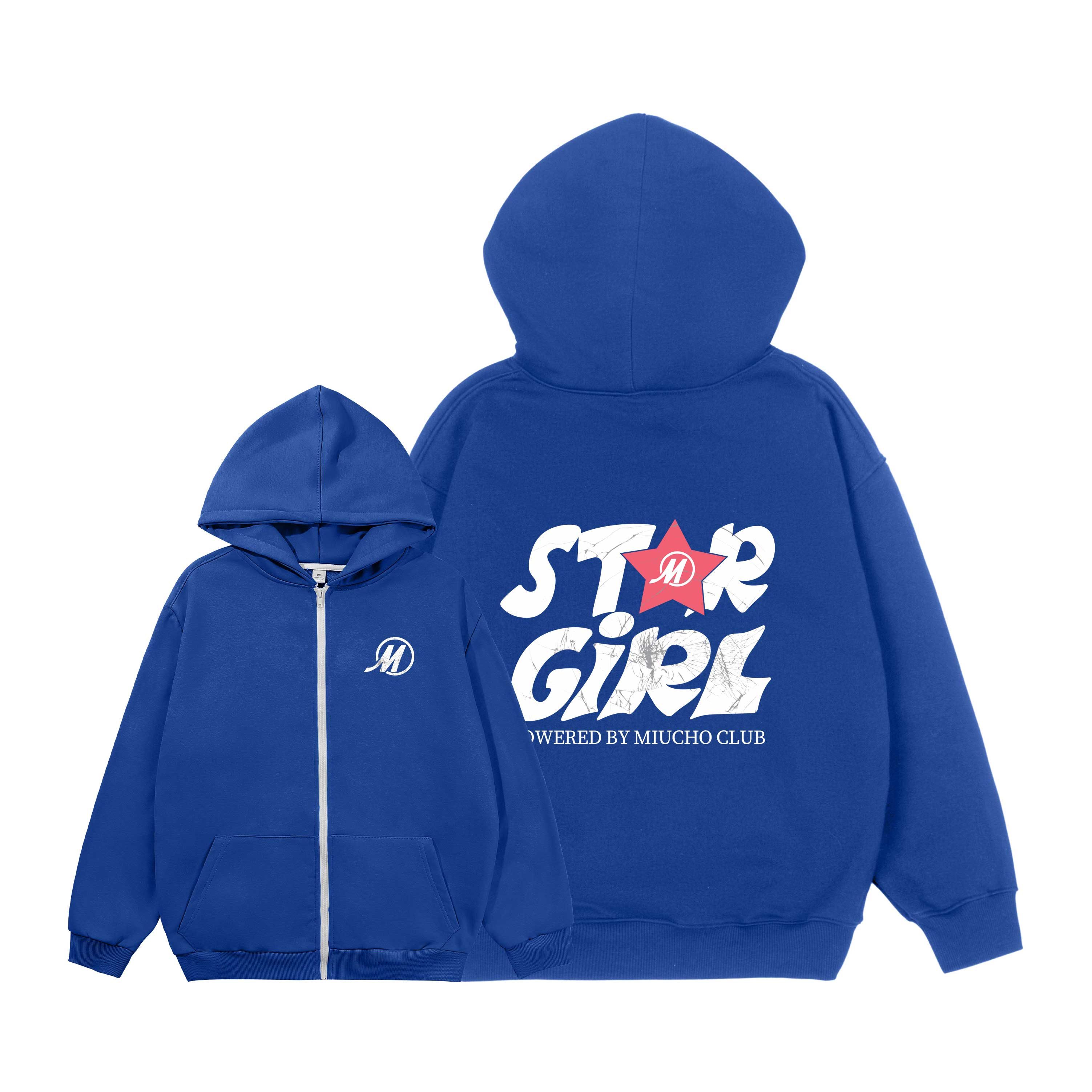 Áo hoodie zip local brand form rộng vải nỉ chân cua HZD1636 Miucho in typography_thumbnail_13