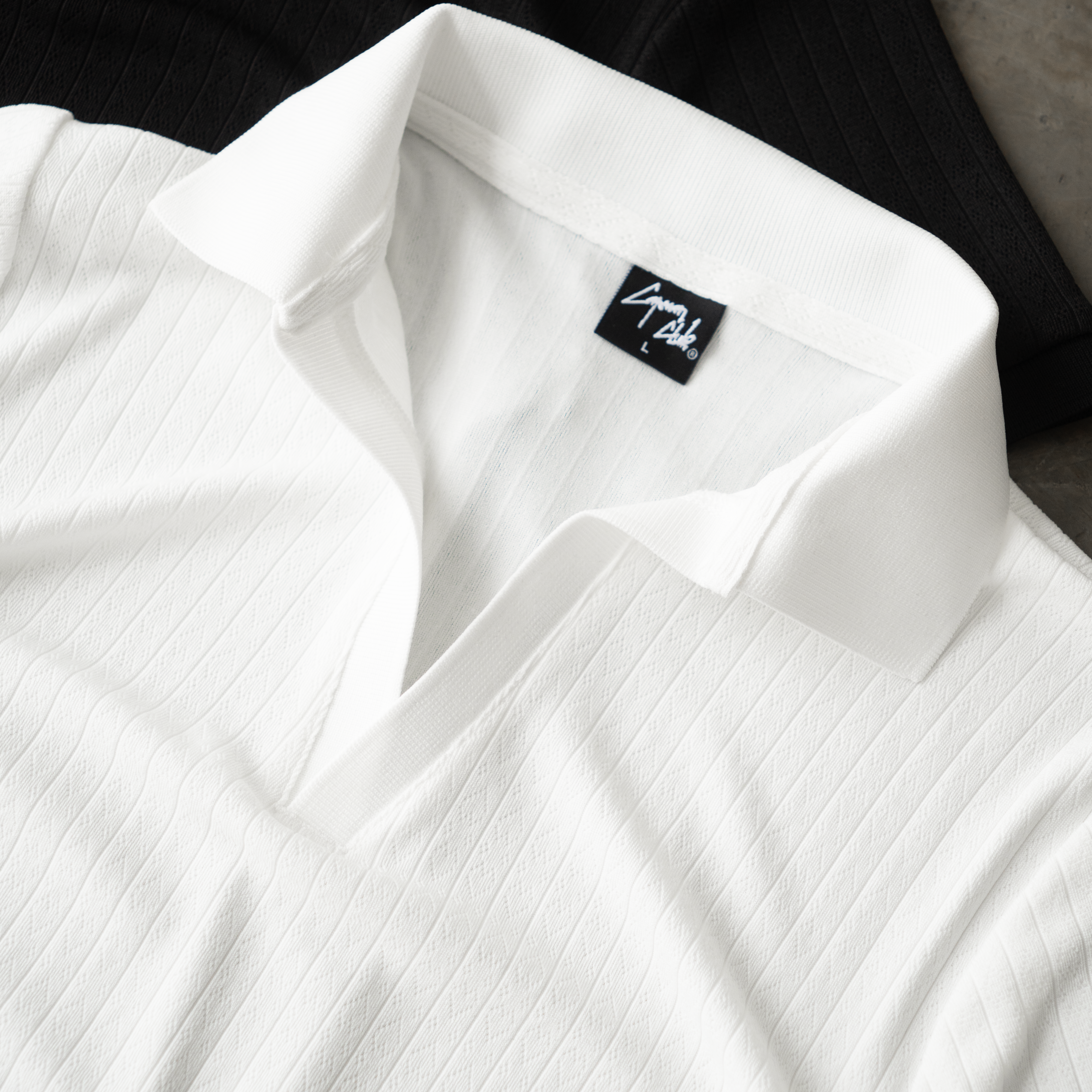 Áo thun polo BODY CỔ V fit người tôn dáng dành cho nam_thumbnail_1