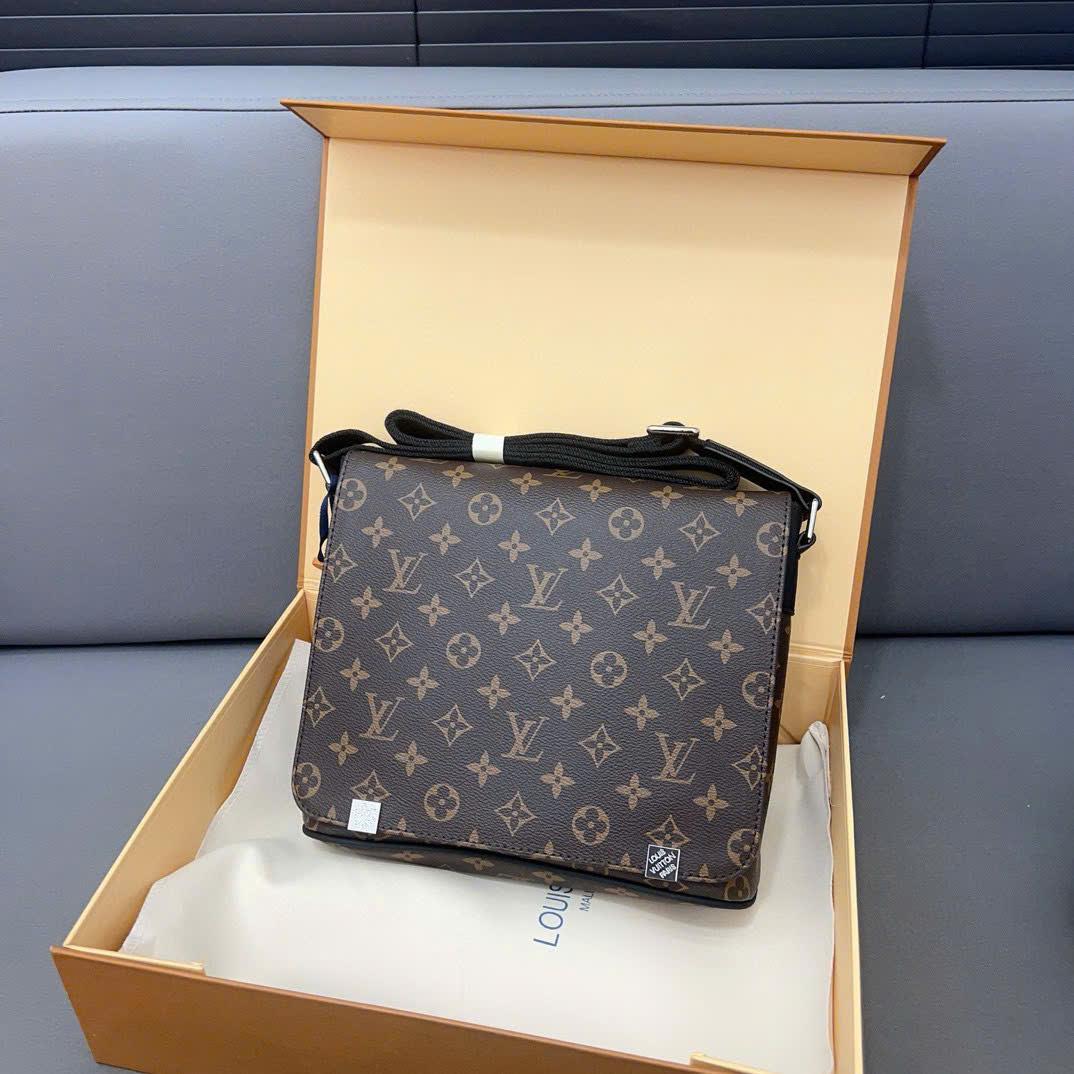 Túi đeo chéo nam Louis Vuitton District PM Damier Graphite Canvas_thumbnail_3