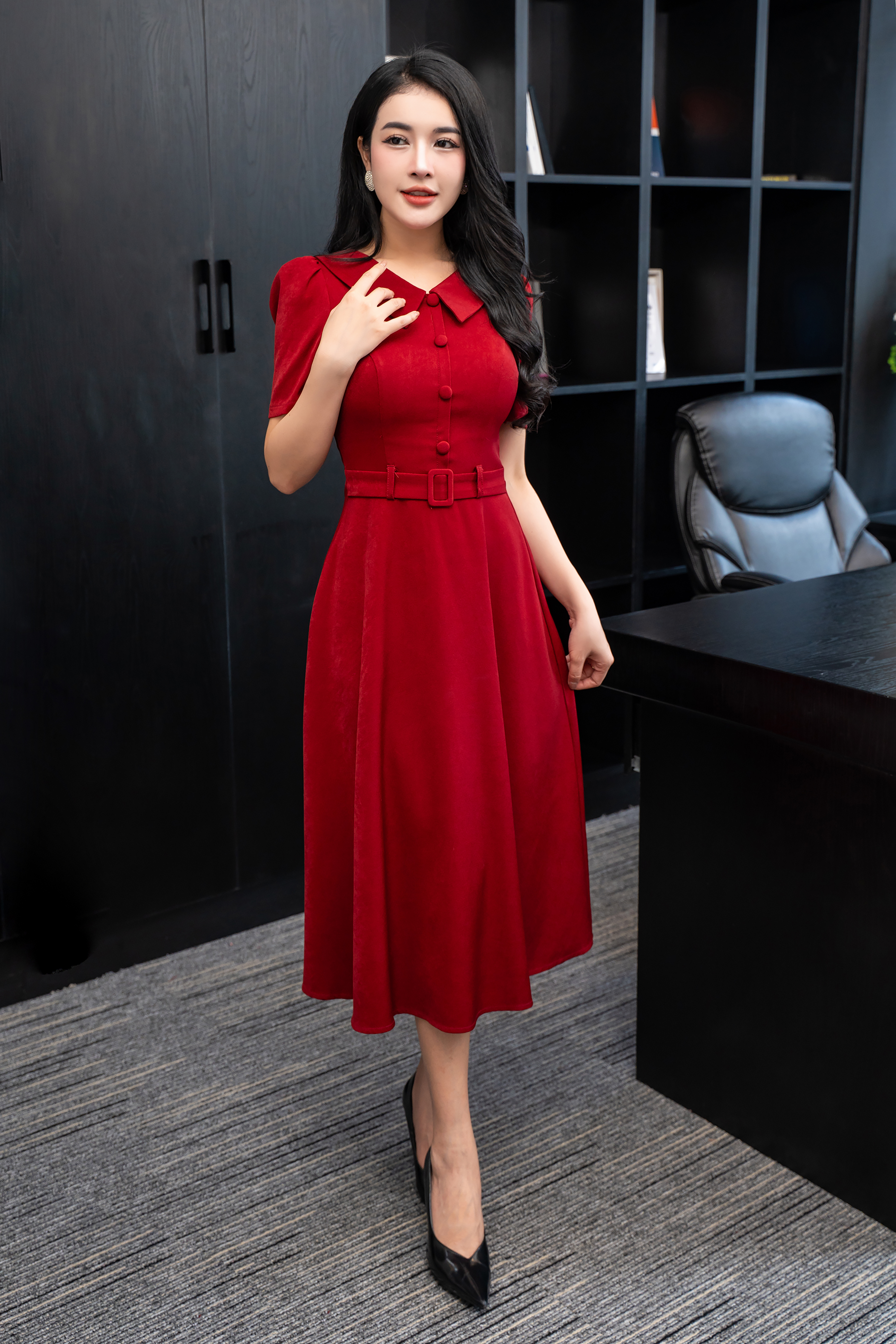 Đầm xoè - Y2096 - Thương hiệu Zonbig