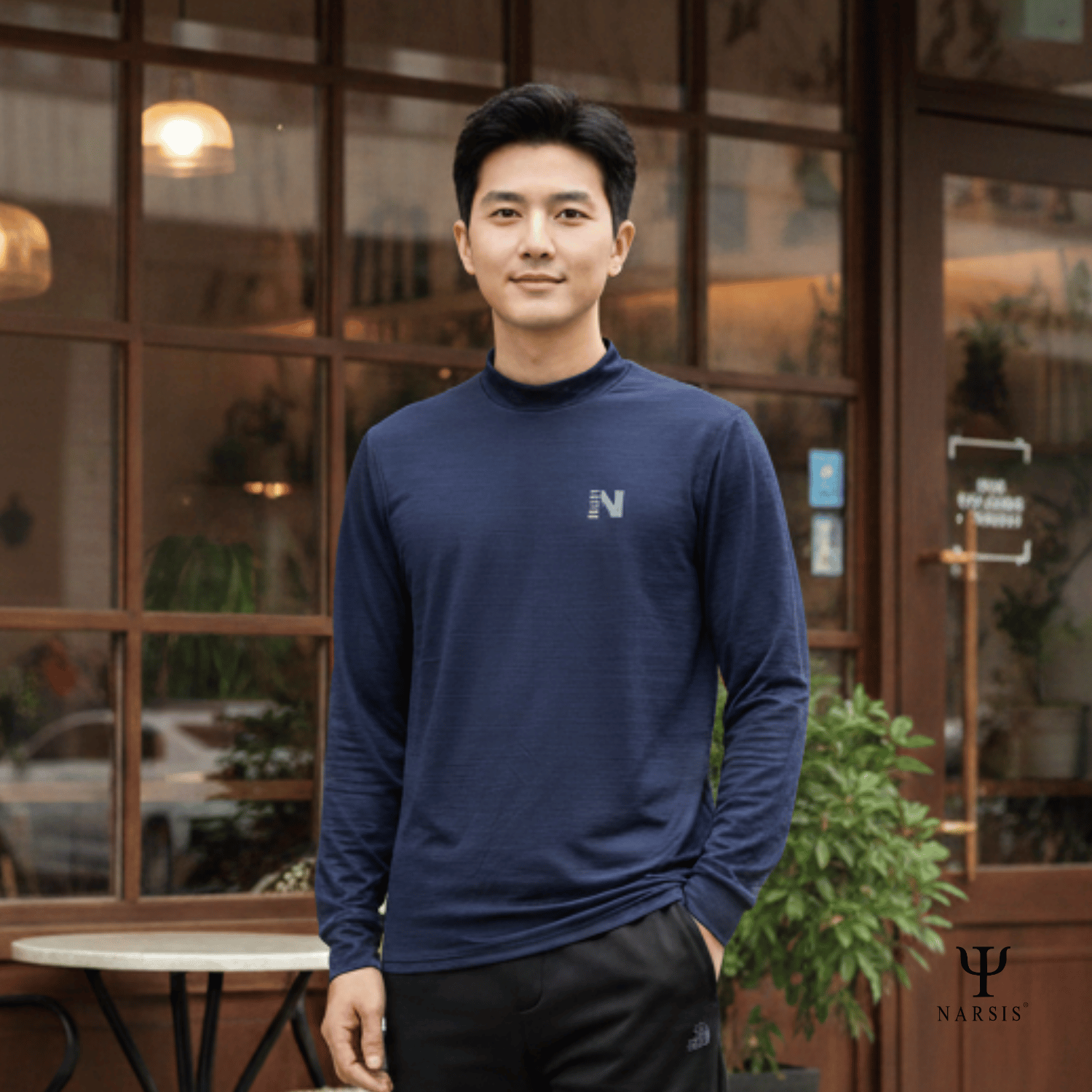 ÁO THU ĐÔNG NAM D0034 NARSIS CHẤT LIỆU THOÁNG MÁT, DỄ CHỊU, THOẢI MÁI CẢ NGÀY, DỄ VẬN ĐỘNG_thumbnail_6