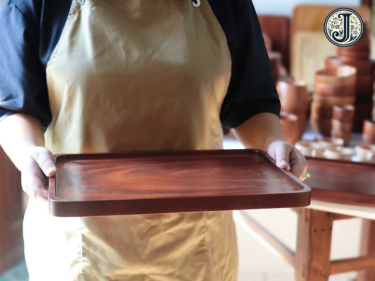 Khay xà cừ chữ nhật 25x35 - J000270