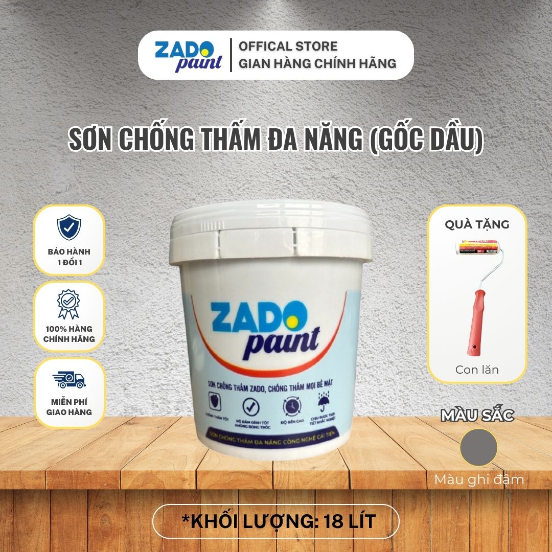 COMBO 2 THÙNG 18KG SƠN CHỐNG THẤM GỐC DẦU Z 11